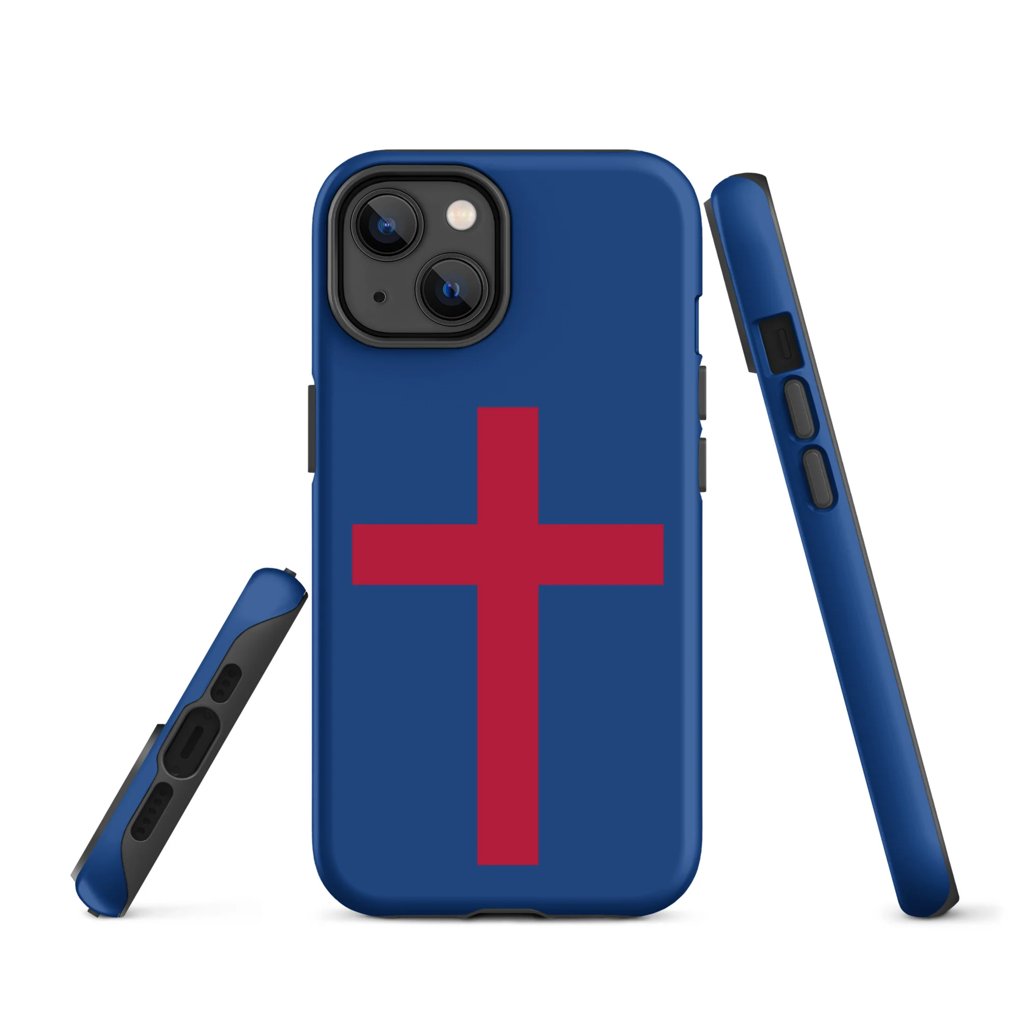 Red Christian Cross Tough Case for iPhone® - Image 25