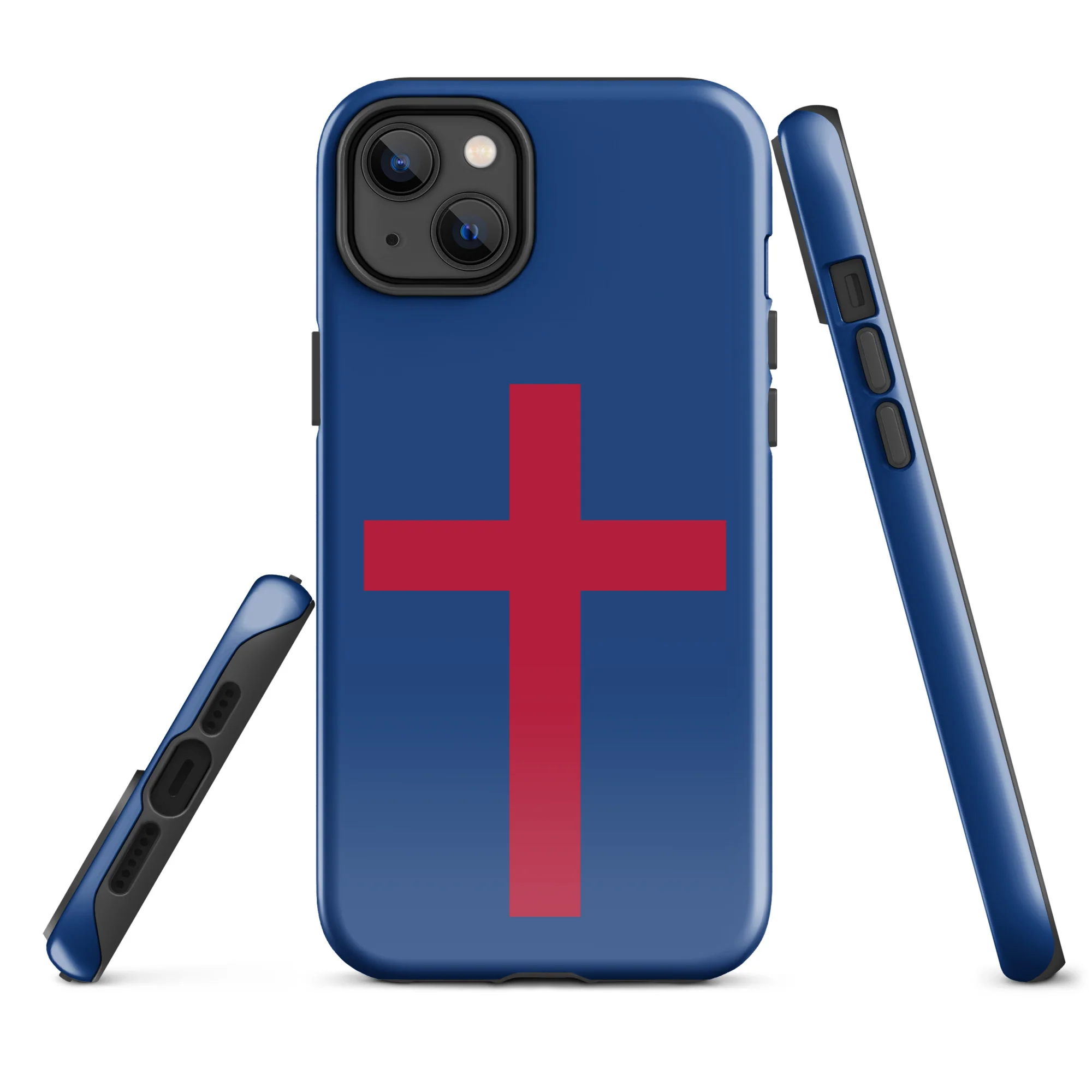 Red Christian Cross Tough Case for iPhone® - Image 26