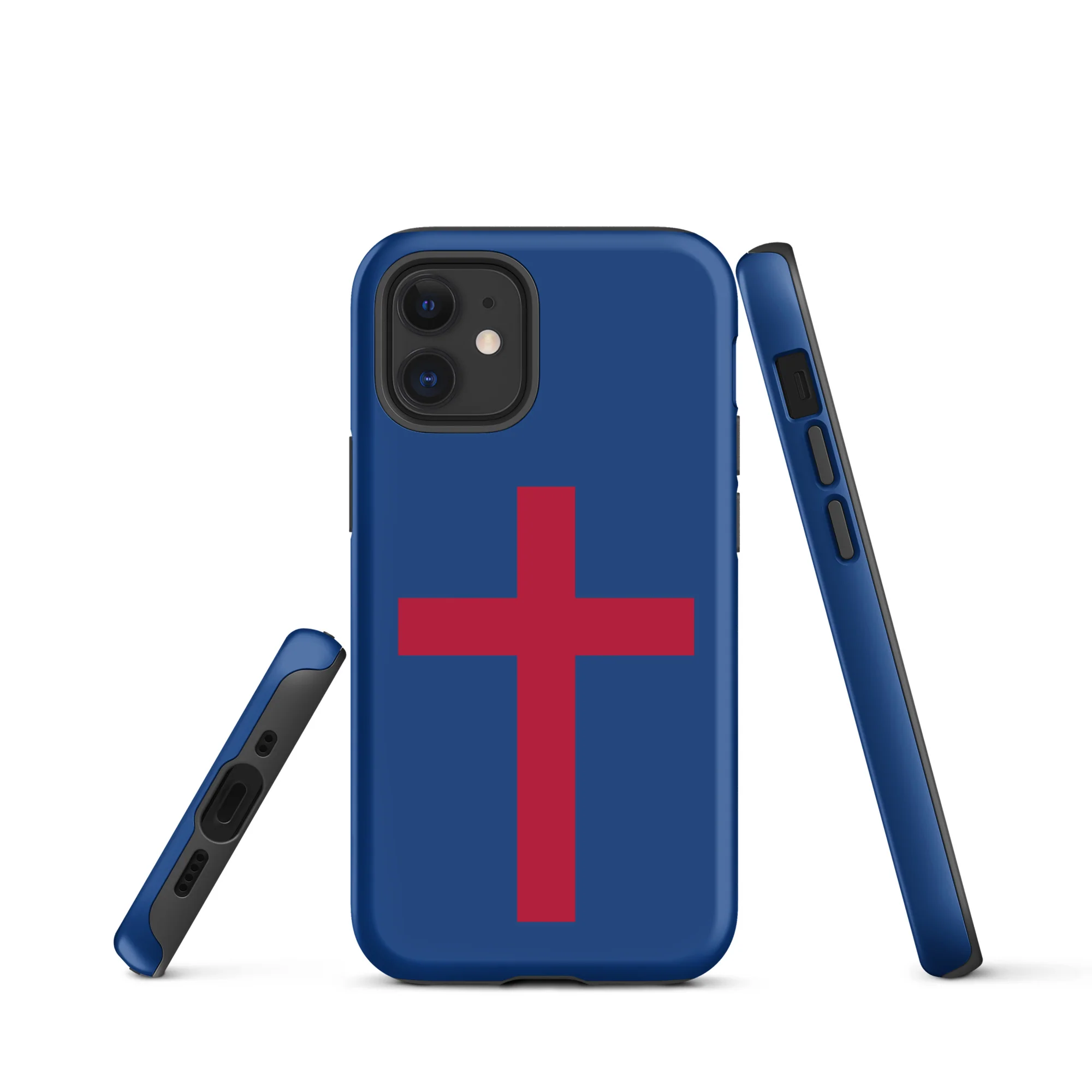 Red Christian Cross Tough Case for iPhone® - Image 9