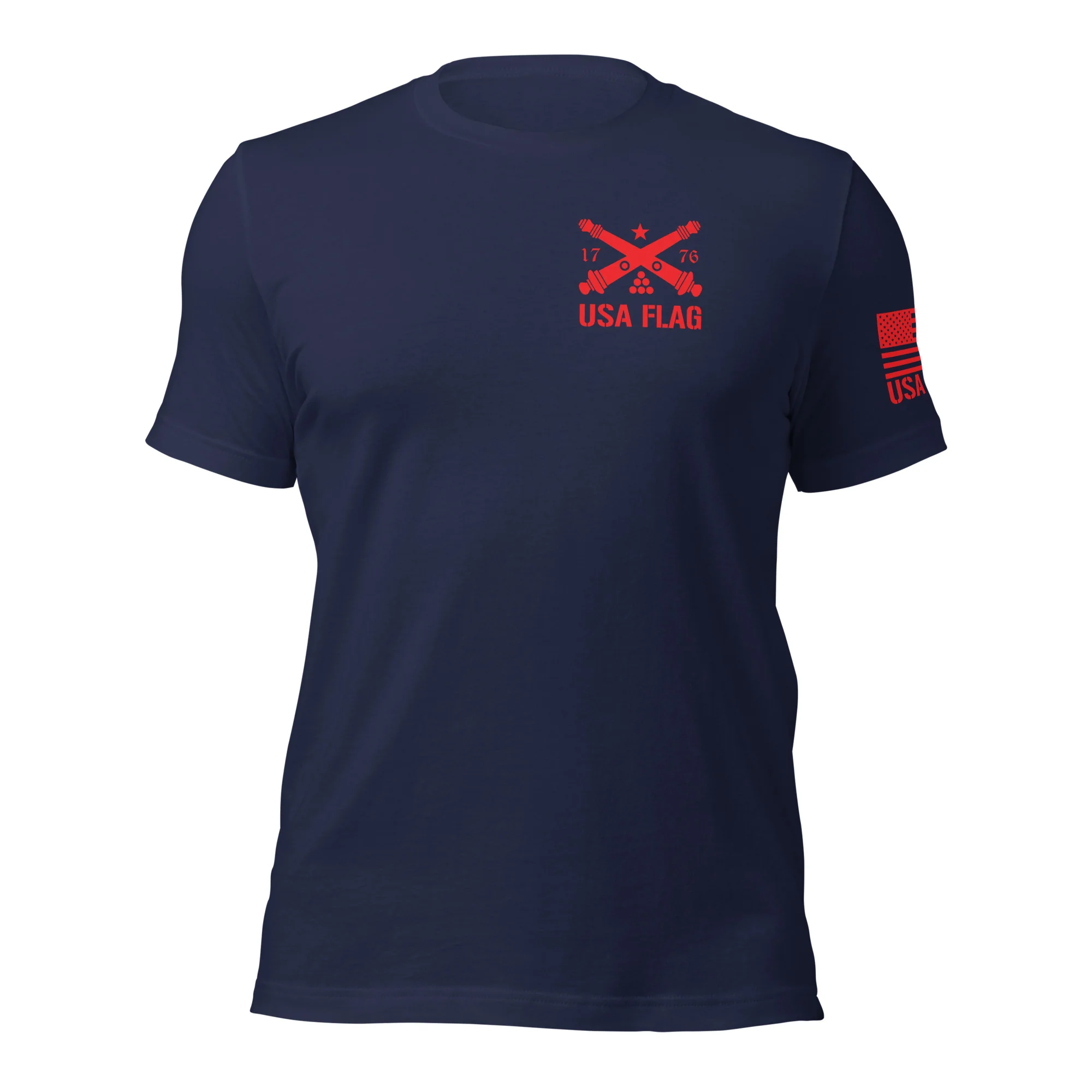 Red Deer Punisher Skull T-Shirt | Unisex T-Shirts | DTF Printing - Image 32