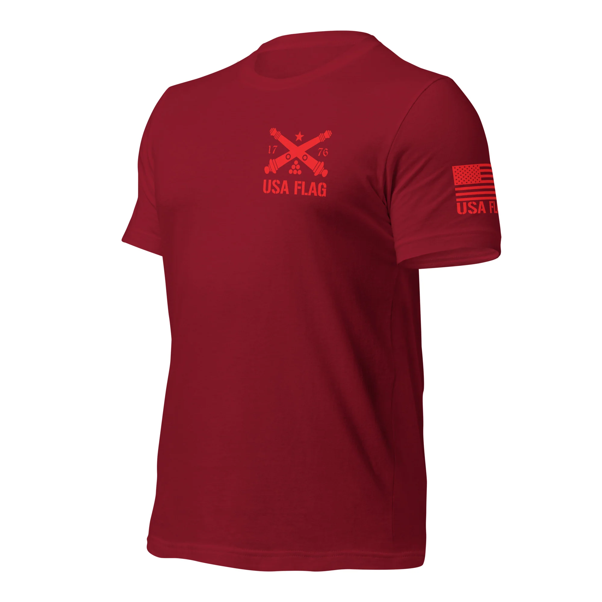Red Deer Punisher Skull T-Shirt | Unisex T-Shirts | DTF Printing - Image 37