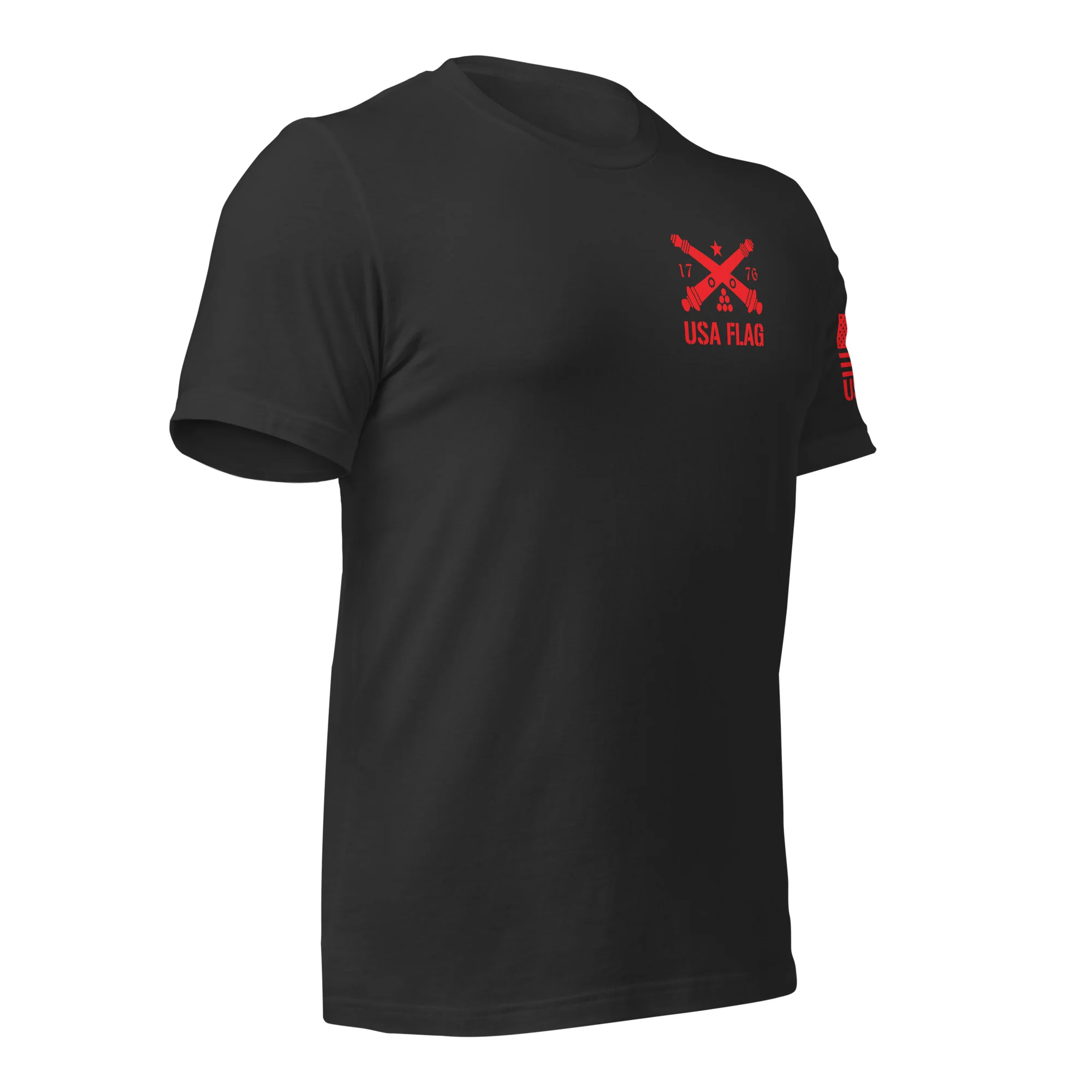 Red Deer Punisher Skull T-Shirt | Unisex T-Shirts | DTF Printing - Image 46