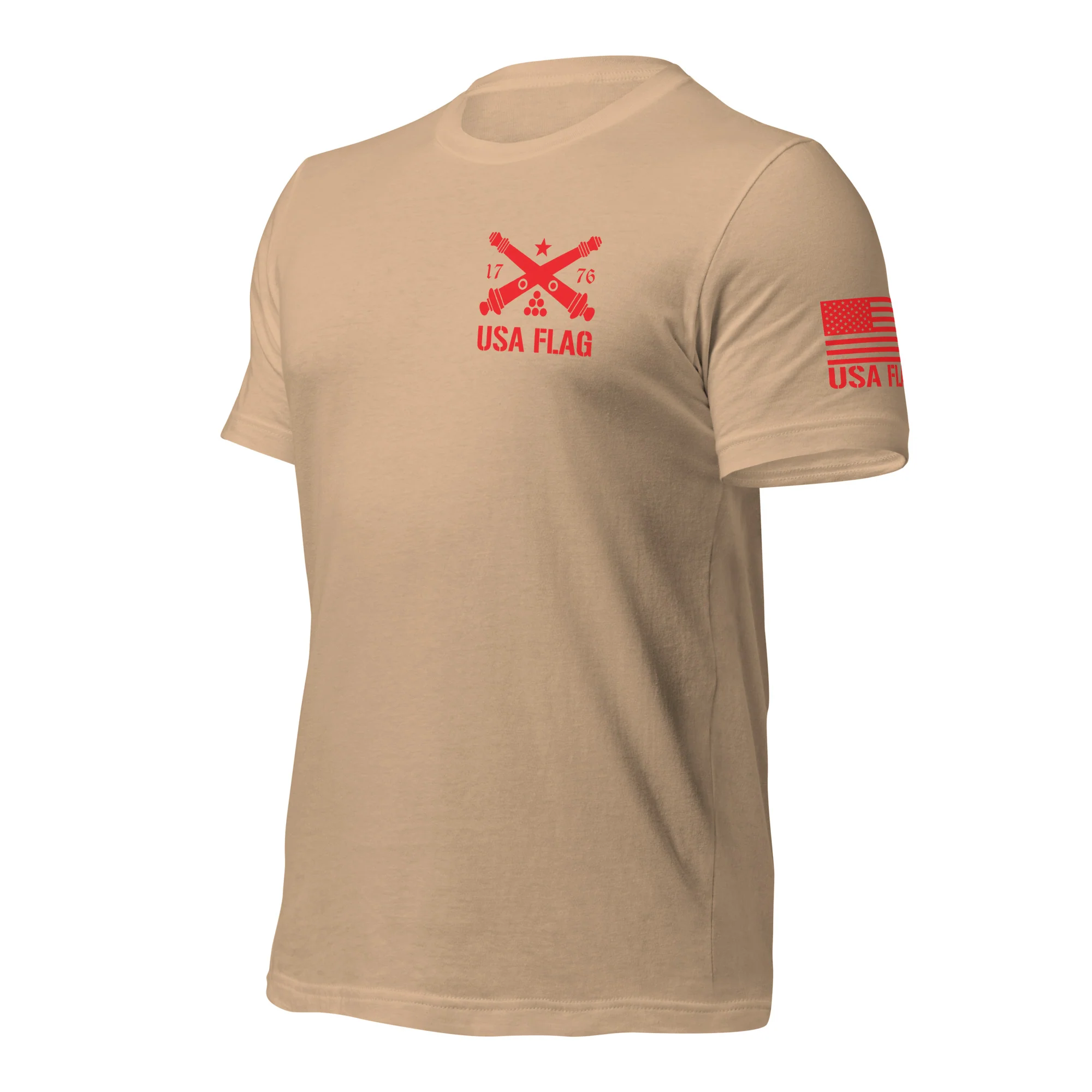 Red Deer Punisher Skull T-Shirt | Unisex T-Shirts | DTF Printing - Image 57