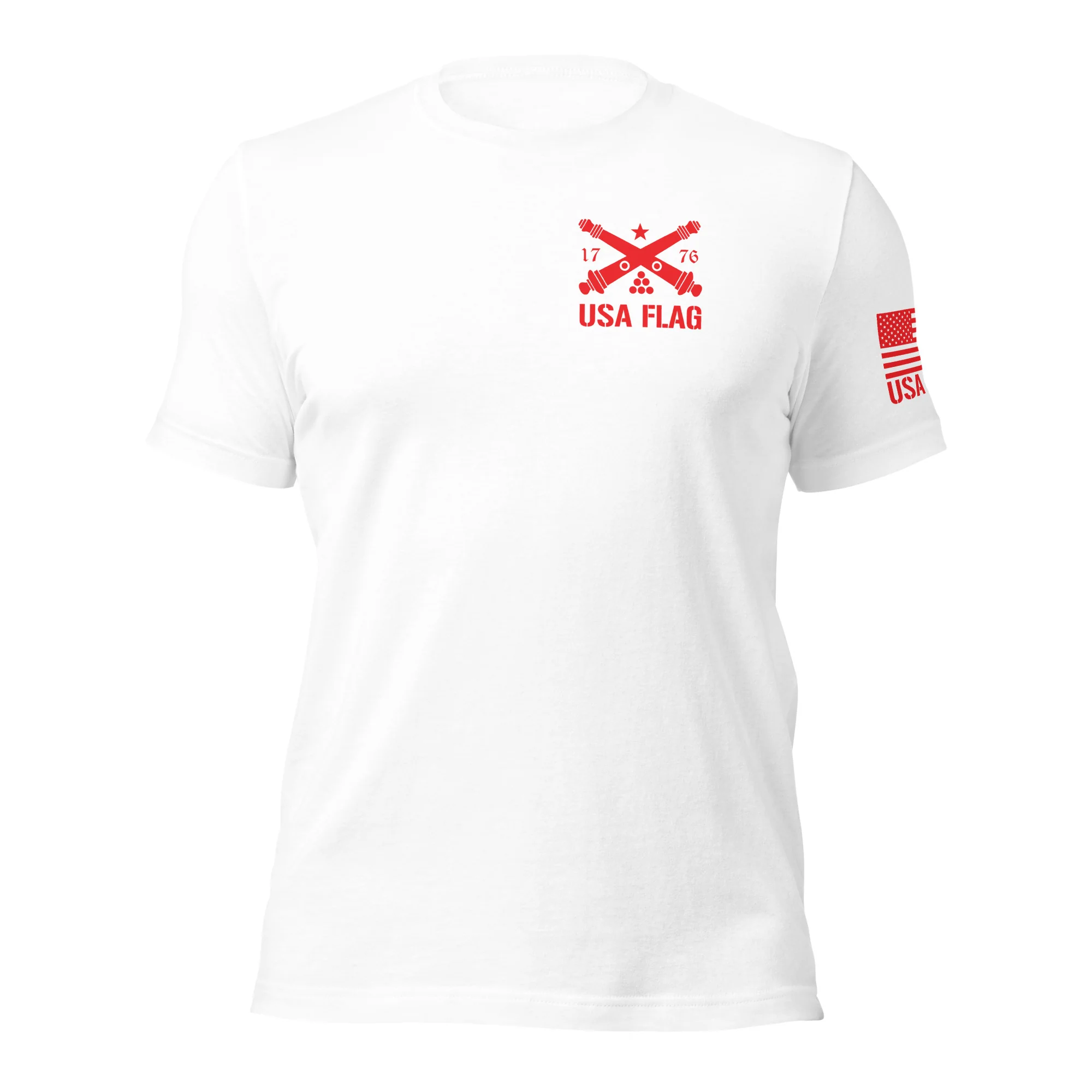 Red Deer Punisher Skull T-Shirt | Unisex T-Shirts | DTF Printing - Image 71