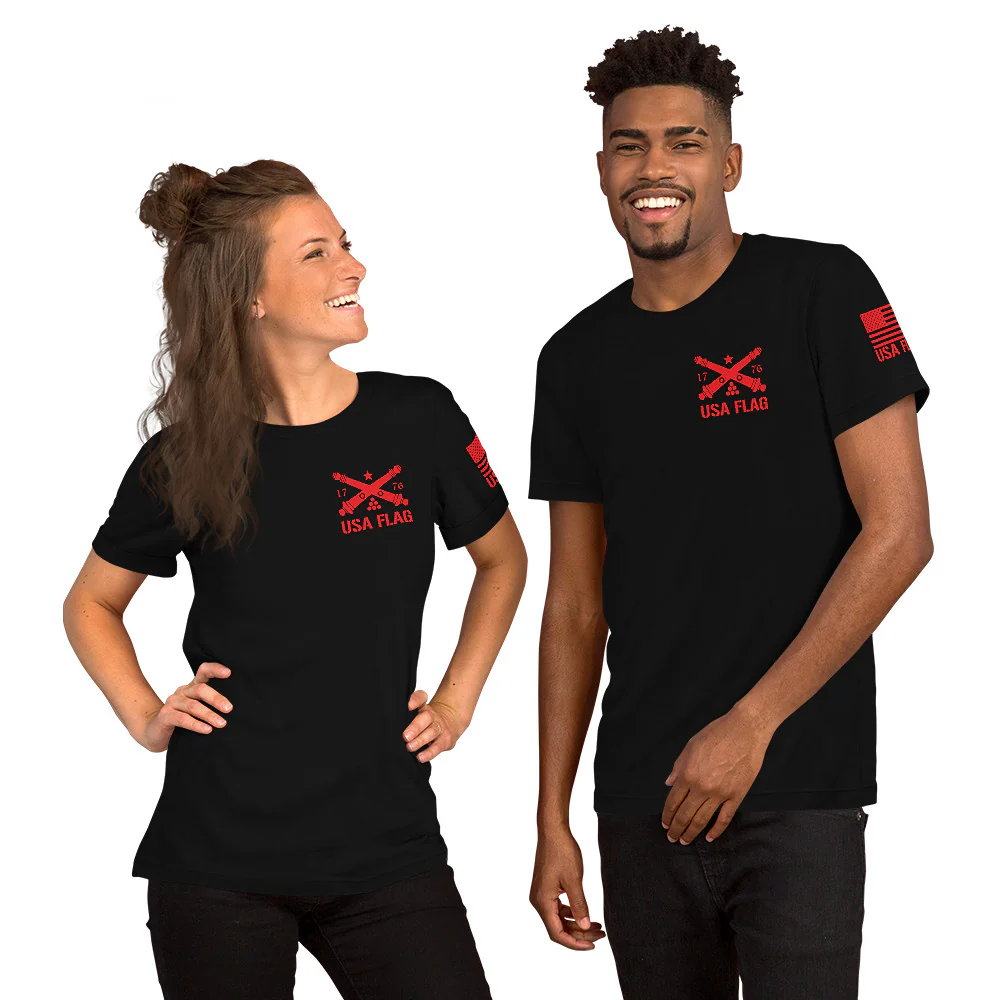 Red Deer Punisher Skull T-Shirt | Unisex T-Shirts | DTF Printing - Image 8