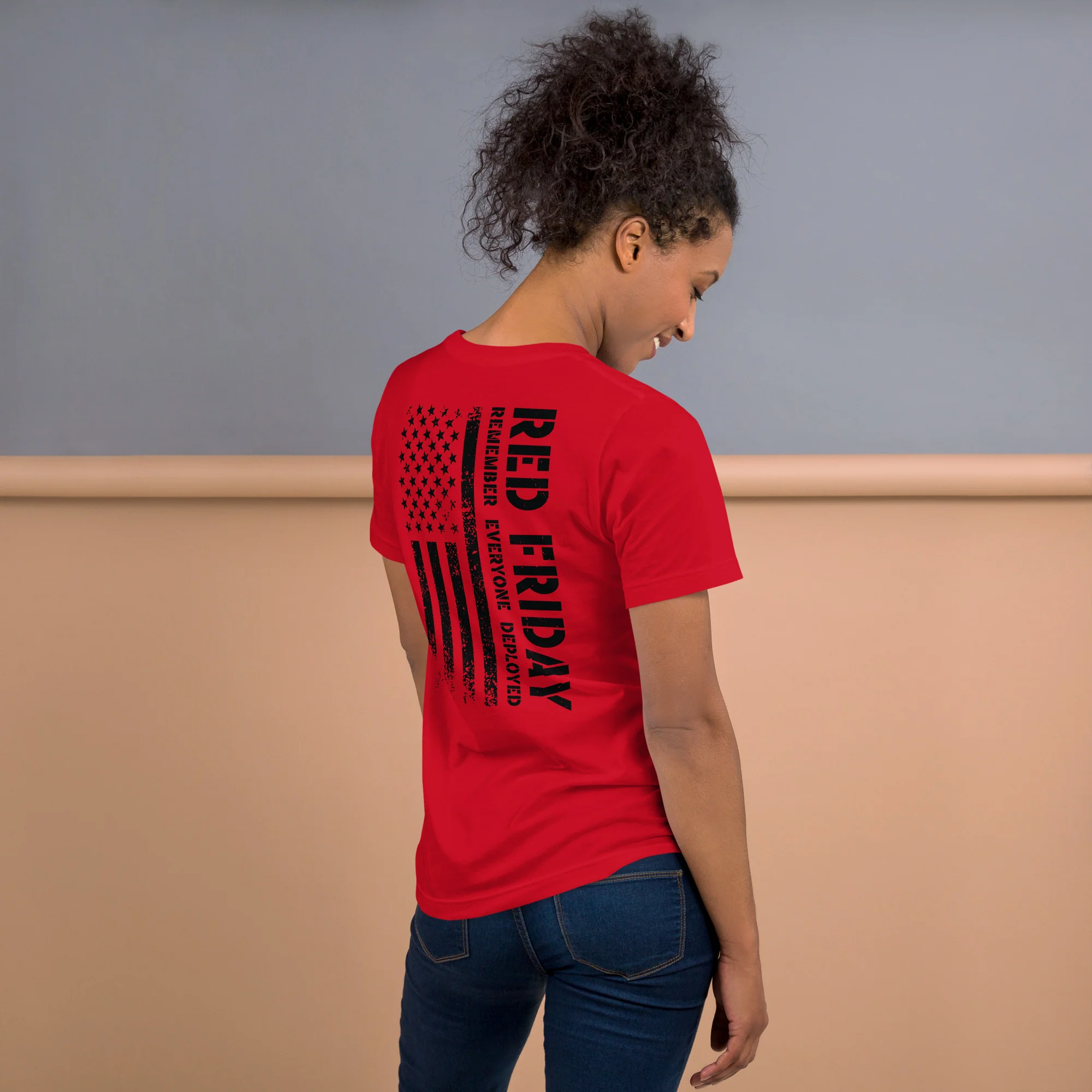 Red Friday T-Shirt | Unisex T-Shirts | DTG Printing - Image 11