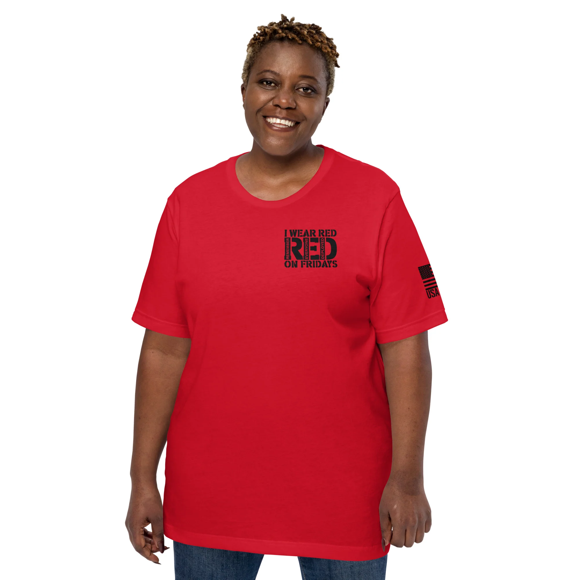Red Friday T-Shirt | Unisex T-Shirts | DTG Printing - Image 19