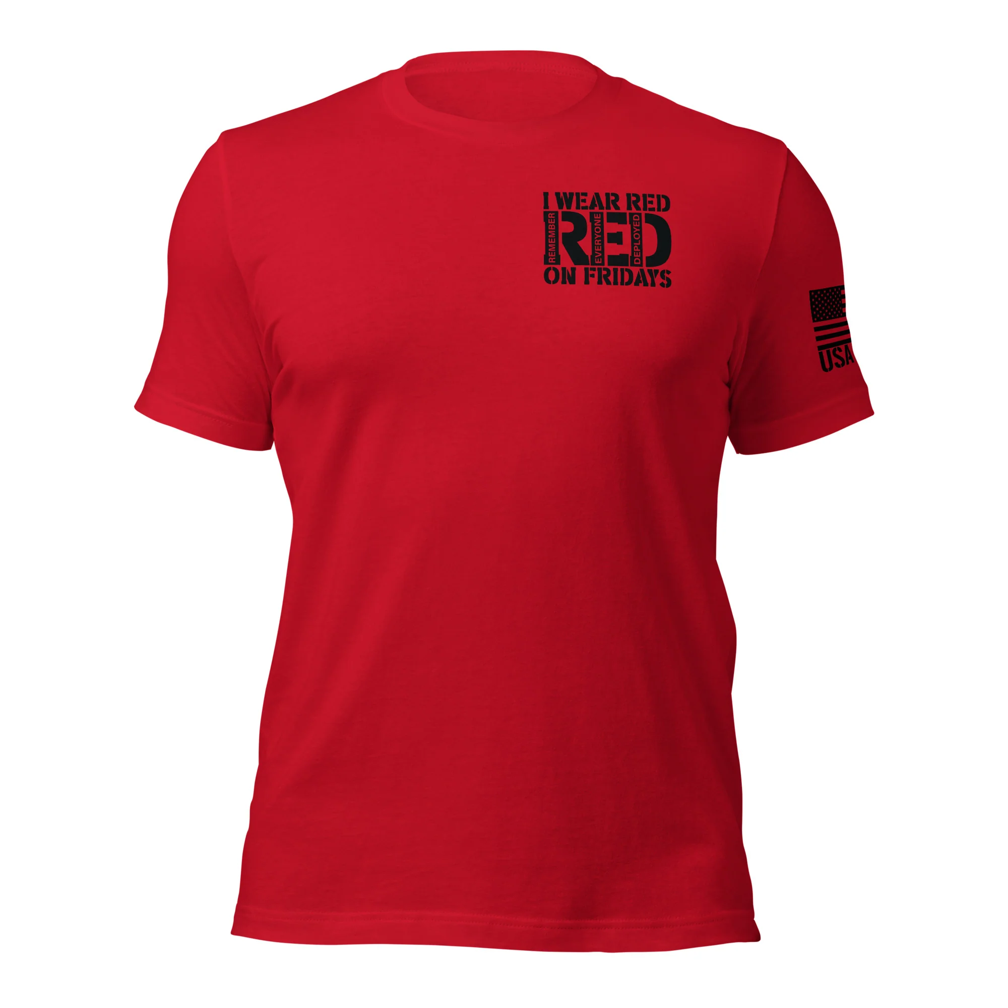 Red Friday T-Shirt | Unisex T-Shirts | DTG Printing - Image 2
