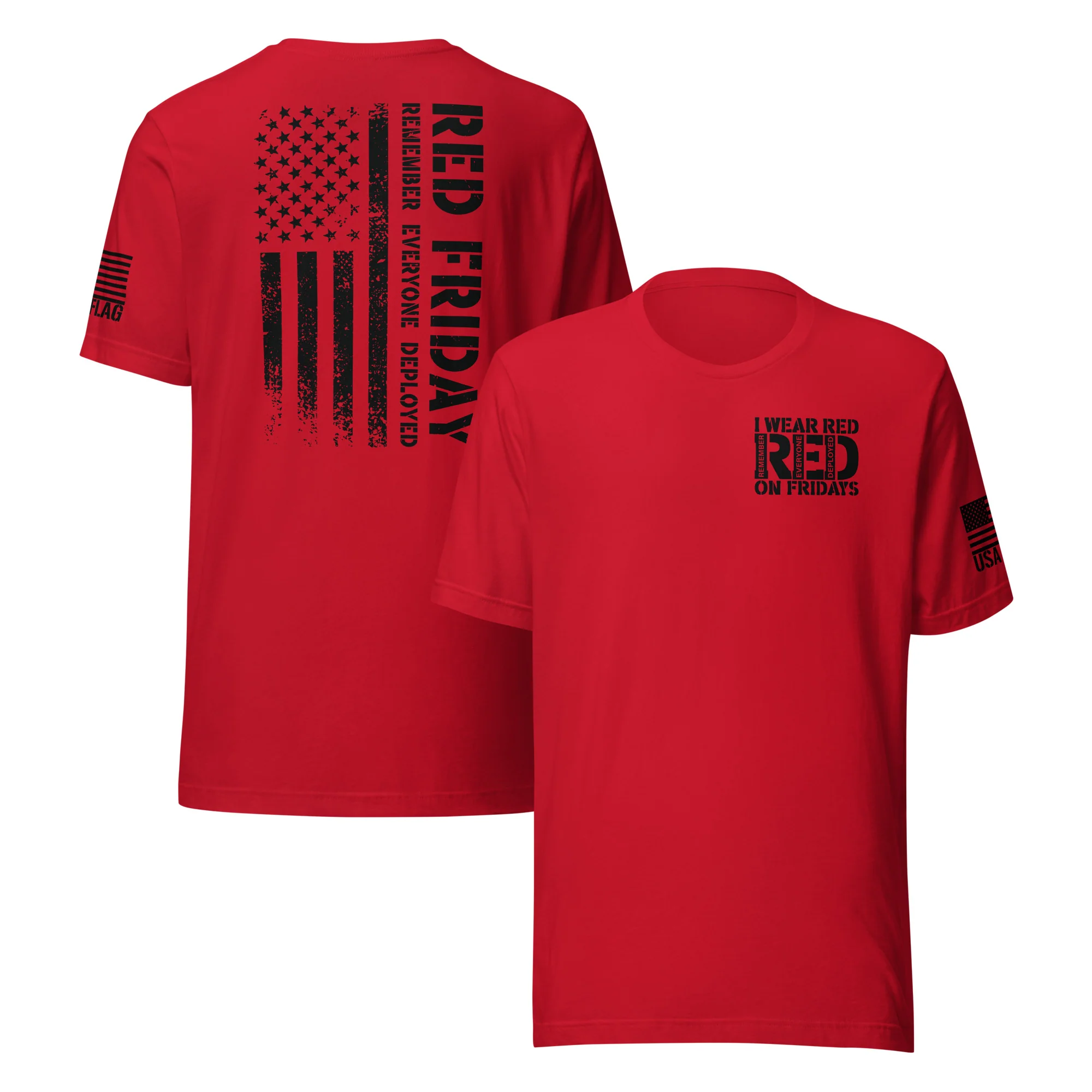 Red Friday T-Shirt | Unisex T-Shirts | DTG Printing - Image 5