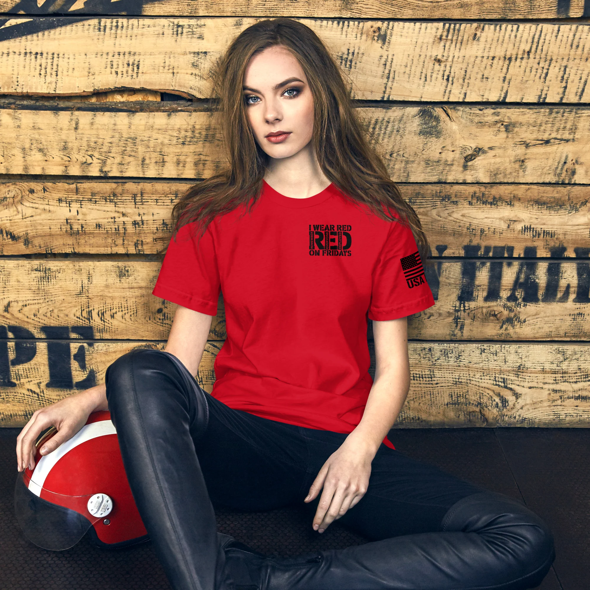 Red Friday T-Shirt | Unisex T-Shirts | DTG Printing - Image 8