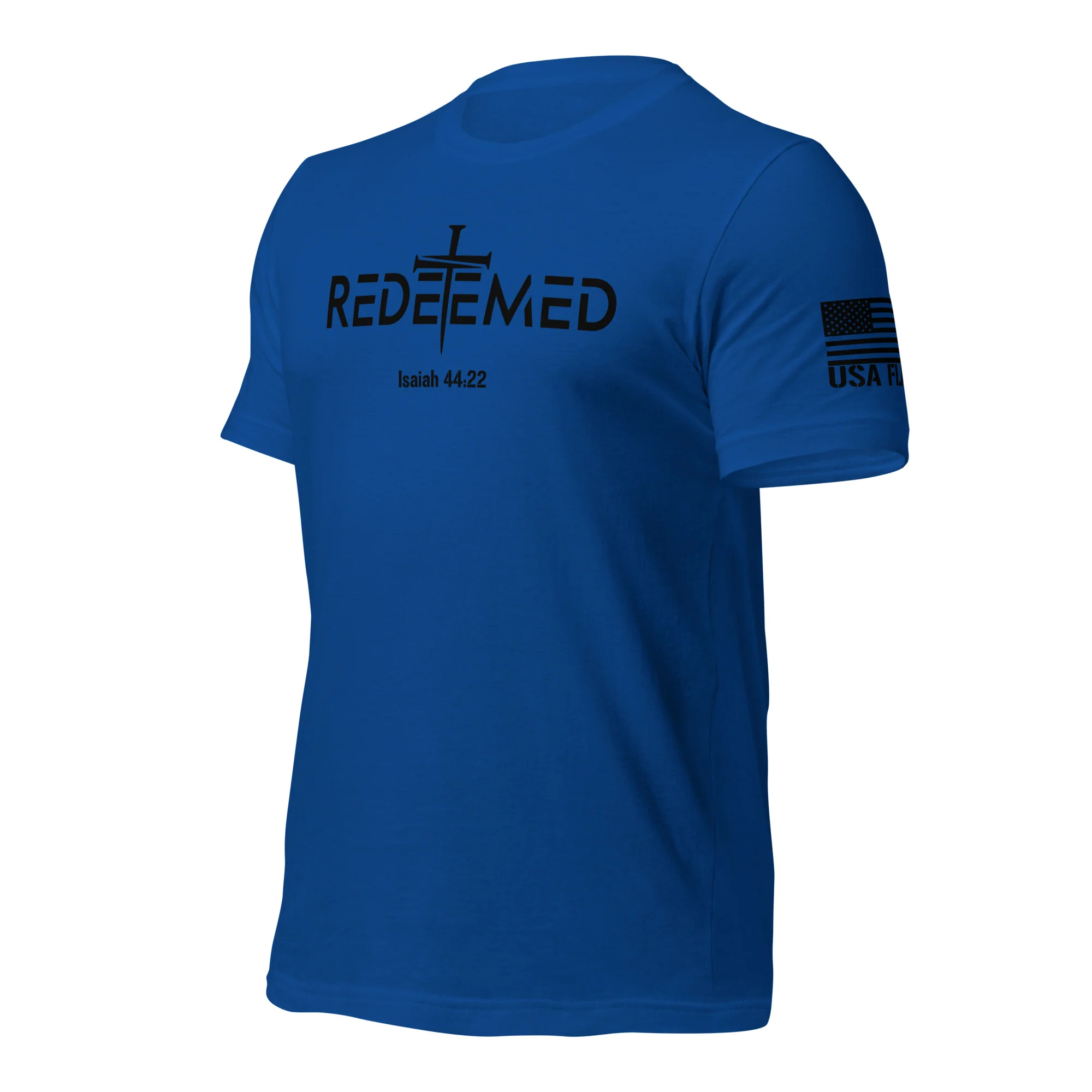 Redeemed T-Shirt | Isaiah 44:22 Bible Verse Christian Apparel - Image 32