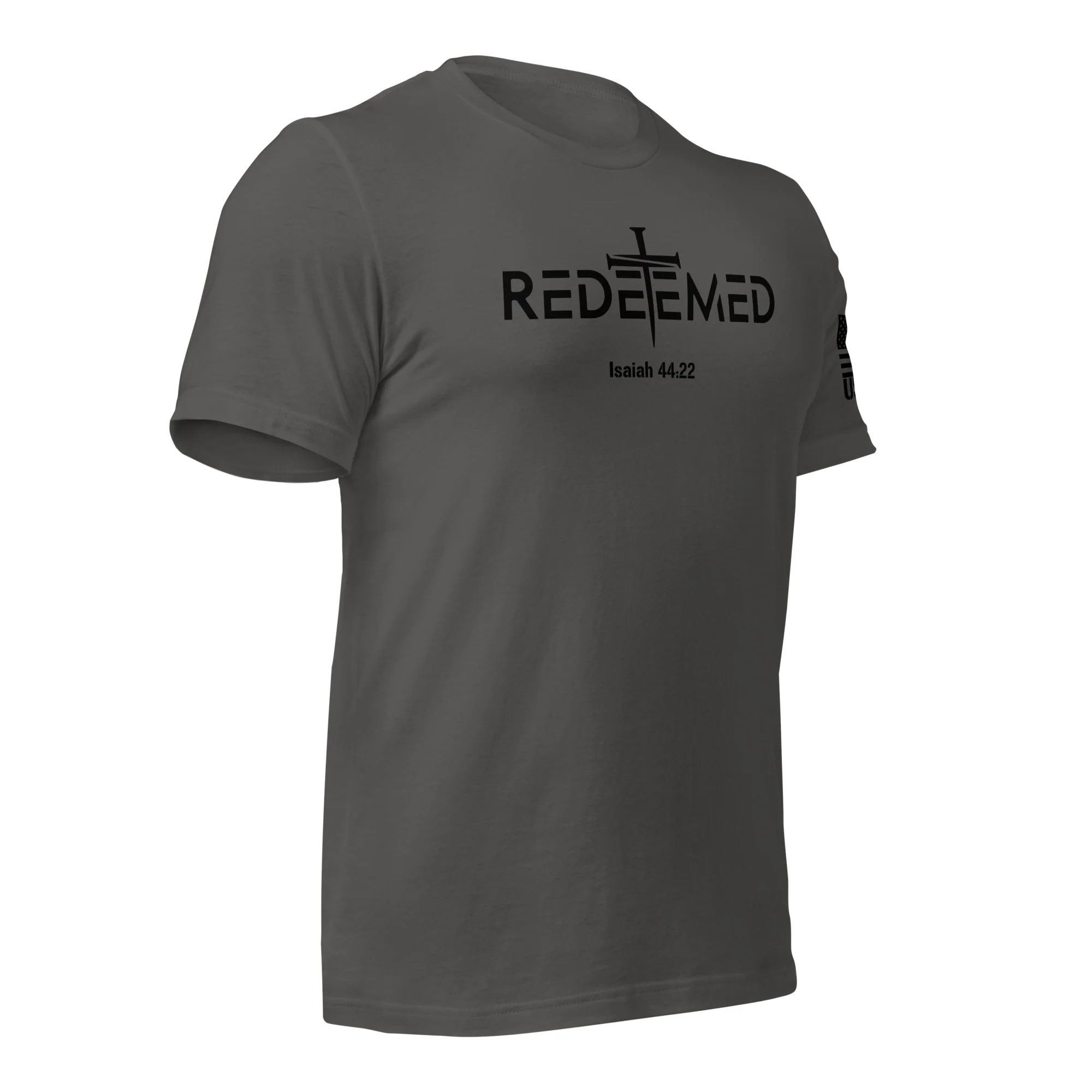 Redeemed T-Shirt | Isaiah 44:22 Bible Verse Christian Apparel - Image 48
