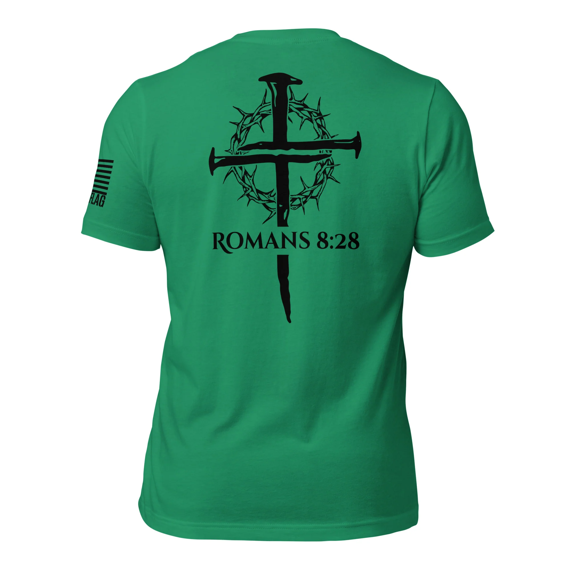 Romans 8:28 T-Shirt | Christian Bible Verse DTG Print - Image 35