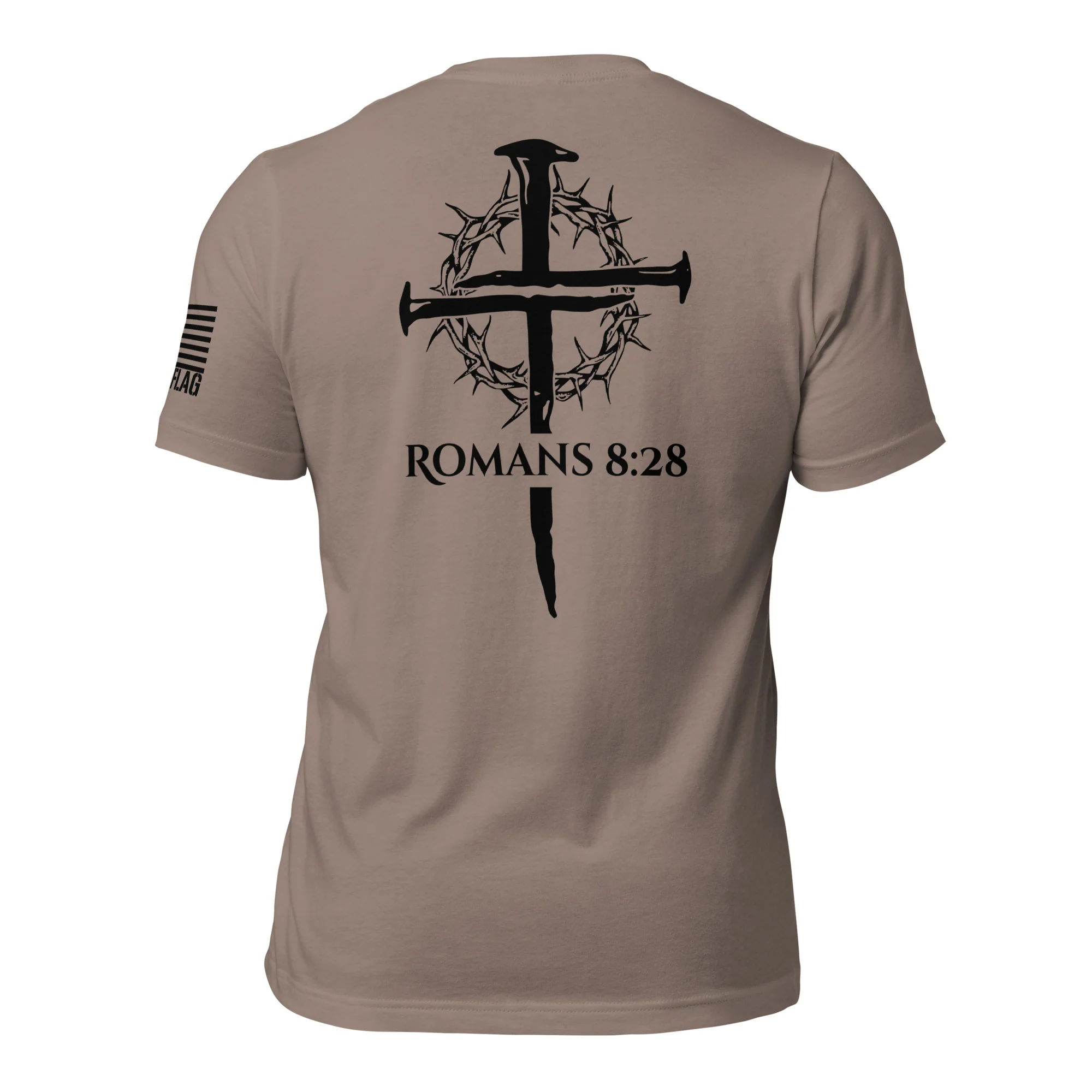 Romans 8:28 T-Shirt | Christian Bible Verse DTG Print - Image 39
