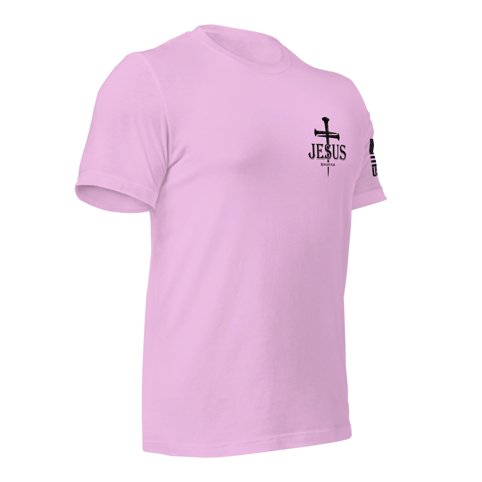 Romans 8:28 T-Shirt | Christian Bible Verse DTG Print - Image 50