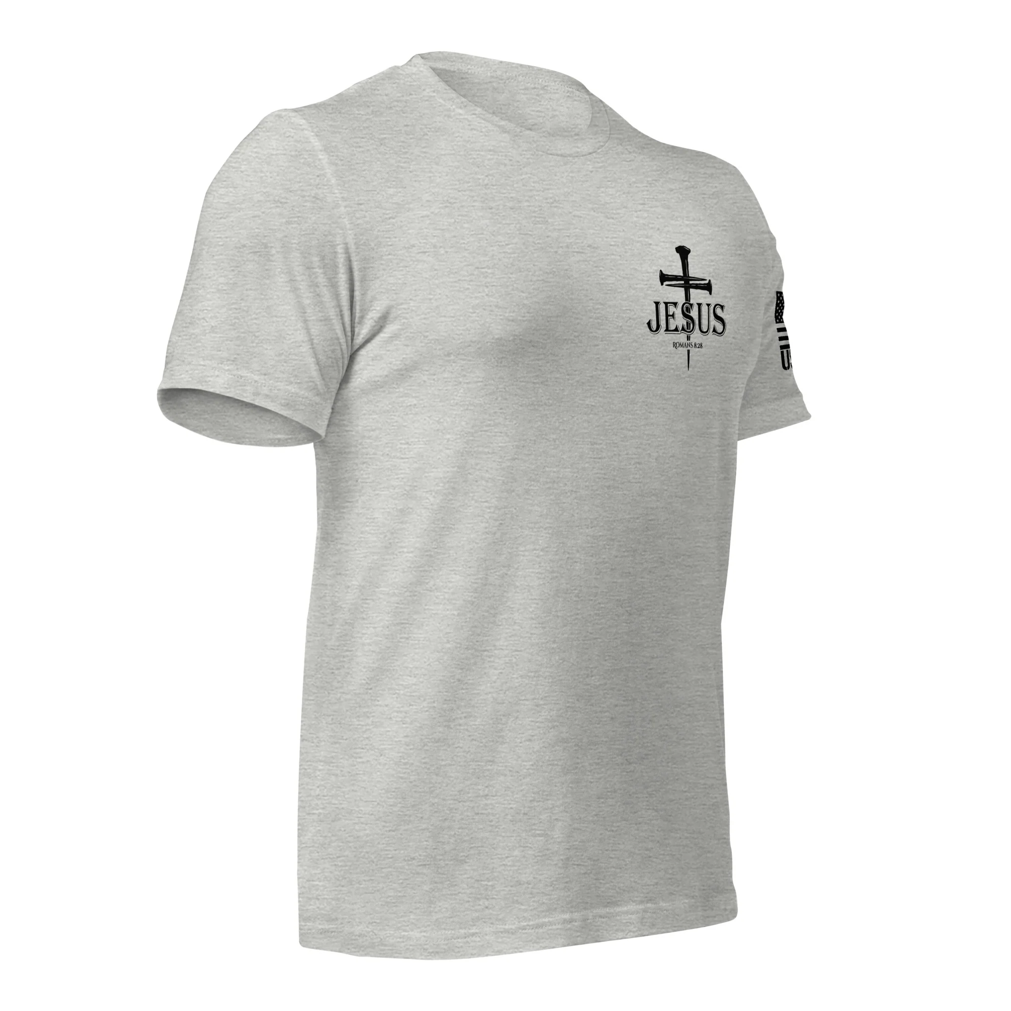 Romans 8:28 T-Shirt | Christian Bible Verse DTG Print - Image 54