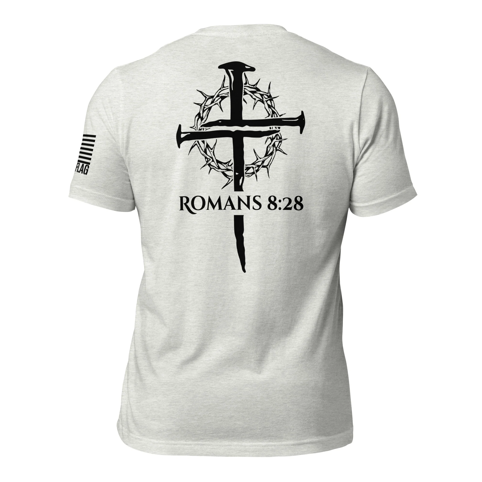 Romans 8:28 T-Shirt | Christian Bible Verse DTG Print - Image 67