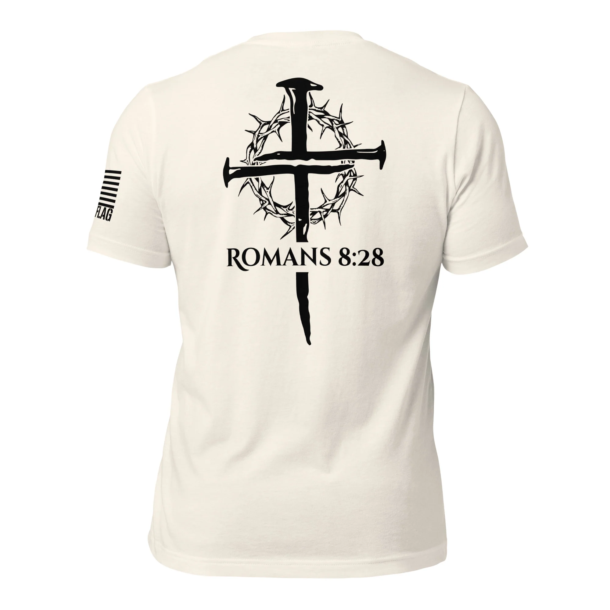 Romans 8:28 T-Shirt | Christian Bible Verse DTG Print - Image 71