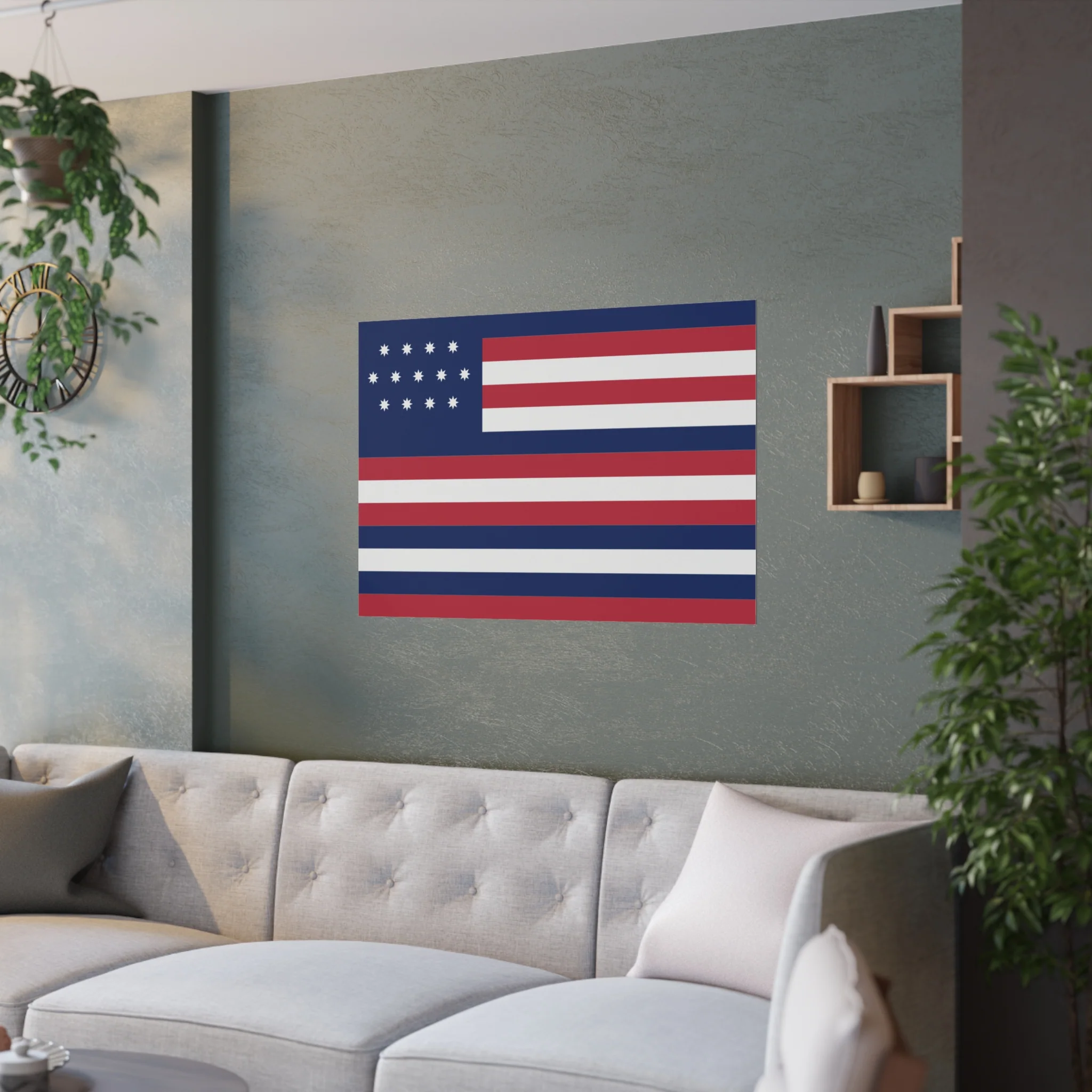 Serapis Flag Poster aka "John Paul Jones Flag" - Image 5