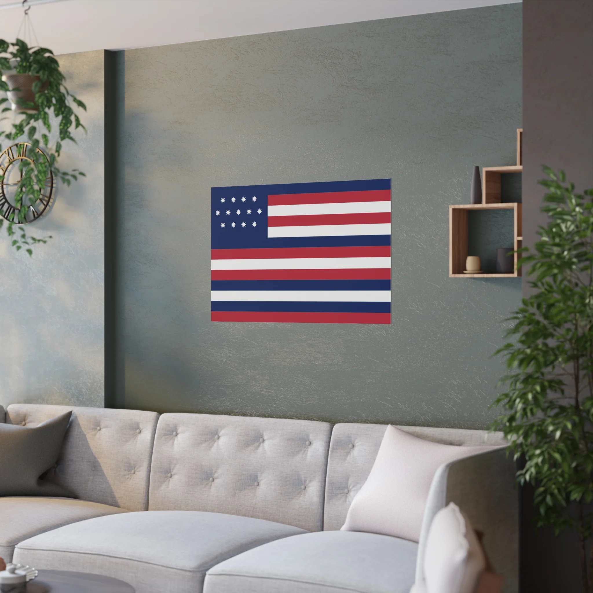 Serapis Flag Poster aka "John Paul Jones Flag" - Image 7