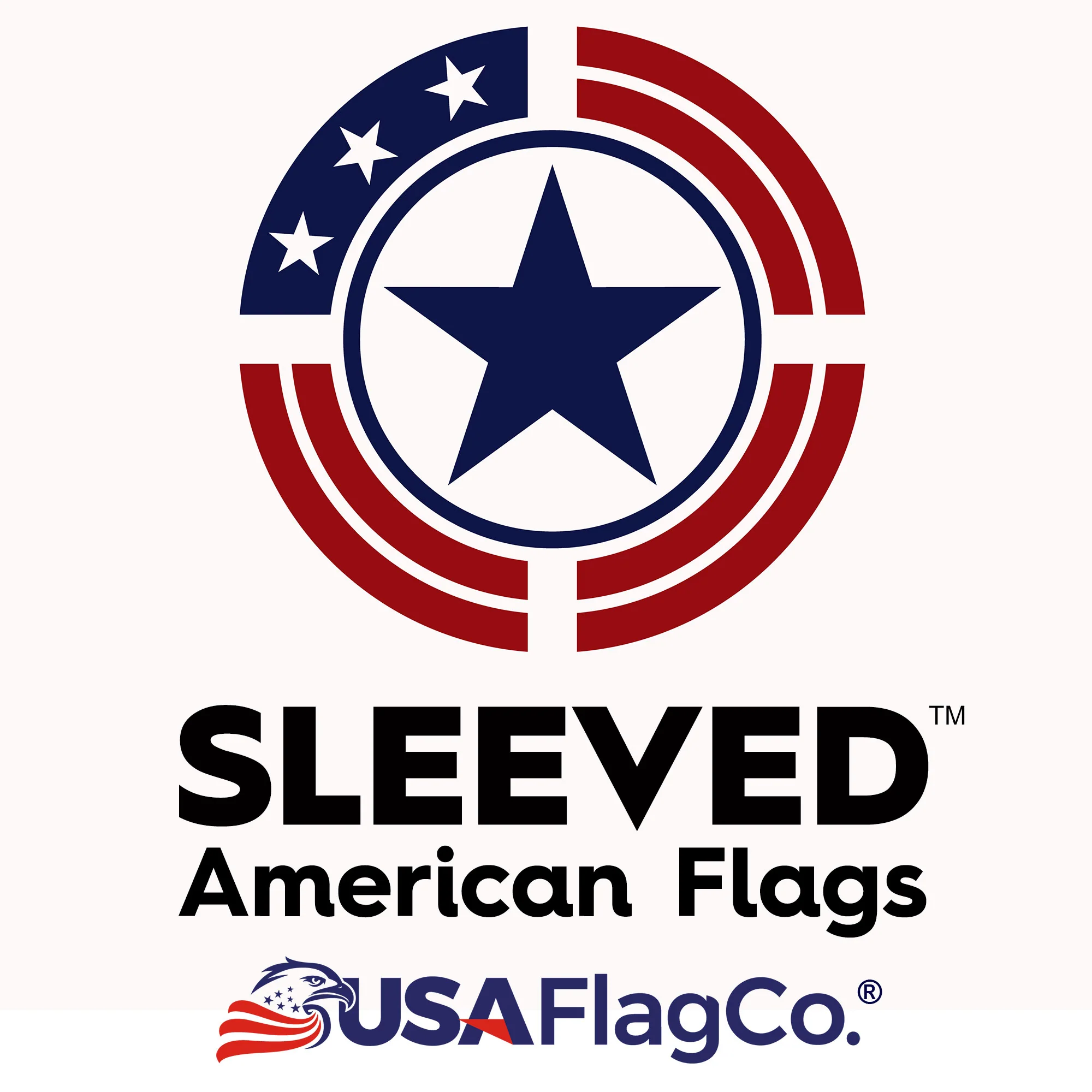 Sleeved American Flag - Embroidered Stars & Sewn Stripes - Image 8