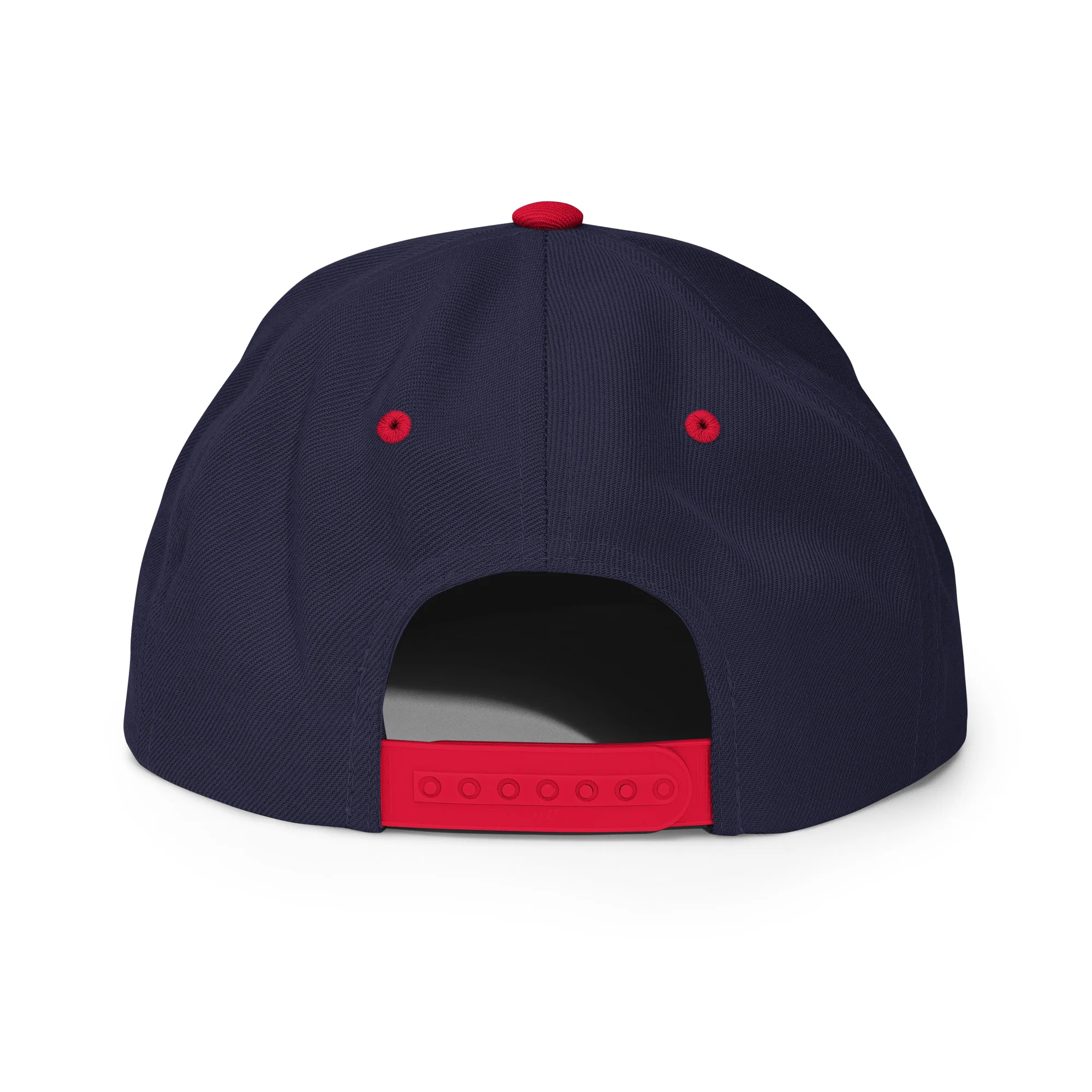 USA Embroidered Snapback Hat | Red USA Text - Image 61