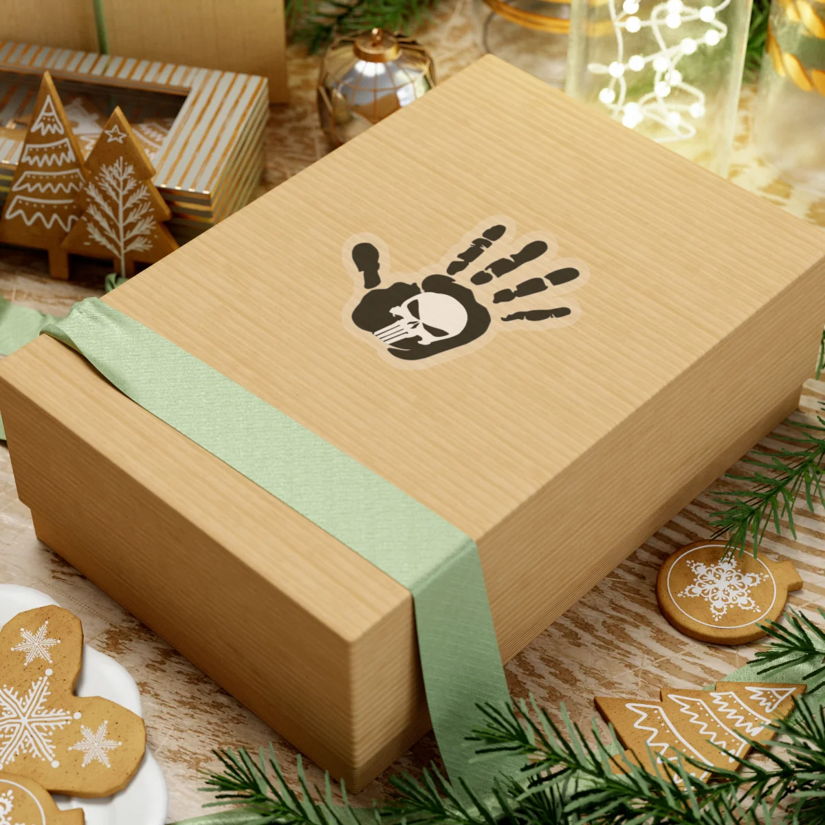 Punisher Handprint Sticker - Image 18