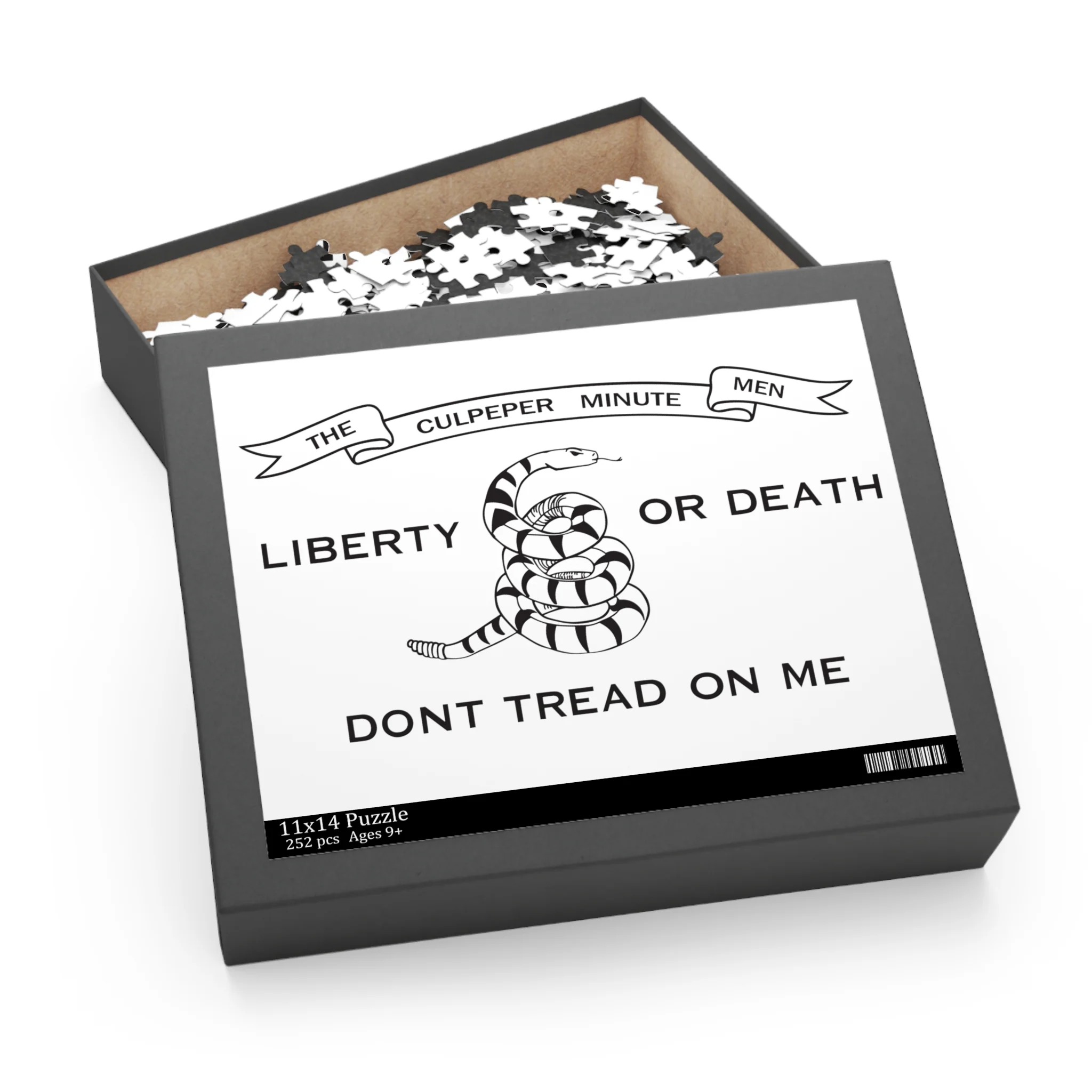 The Culpeper Minute Men Flag Puzzle (120, 252, 500-Piece) - Image 3