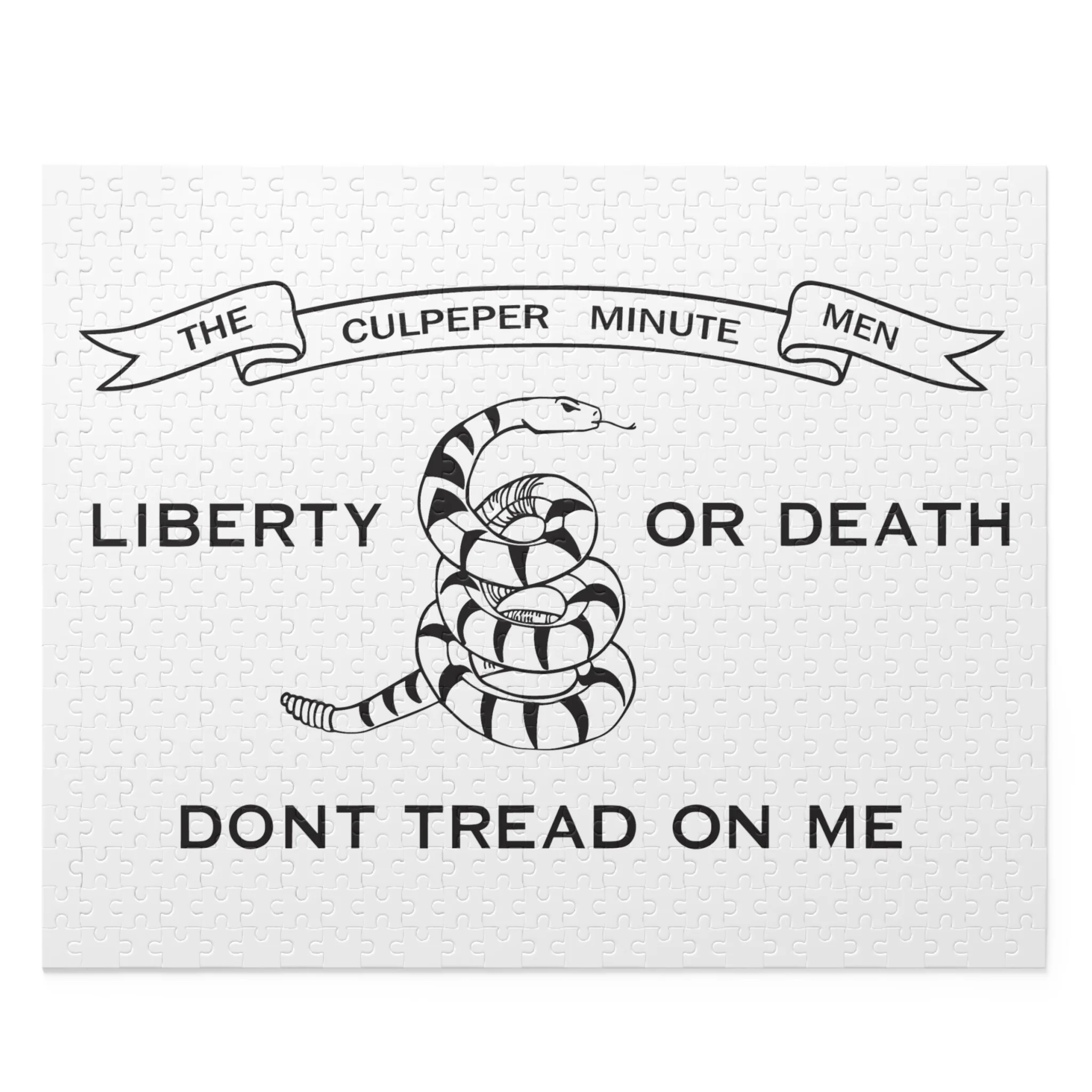 The Culpeper Minute Men Flag Puzzle (120, 252, 500-Piece) - Image 4