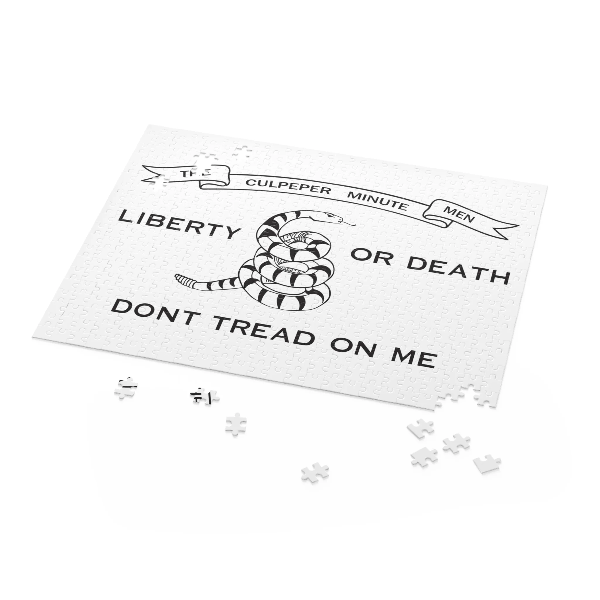 The Culpeper Minute Men Flag Puzzle (120, 252, 500-Piece) - Image 5