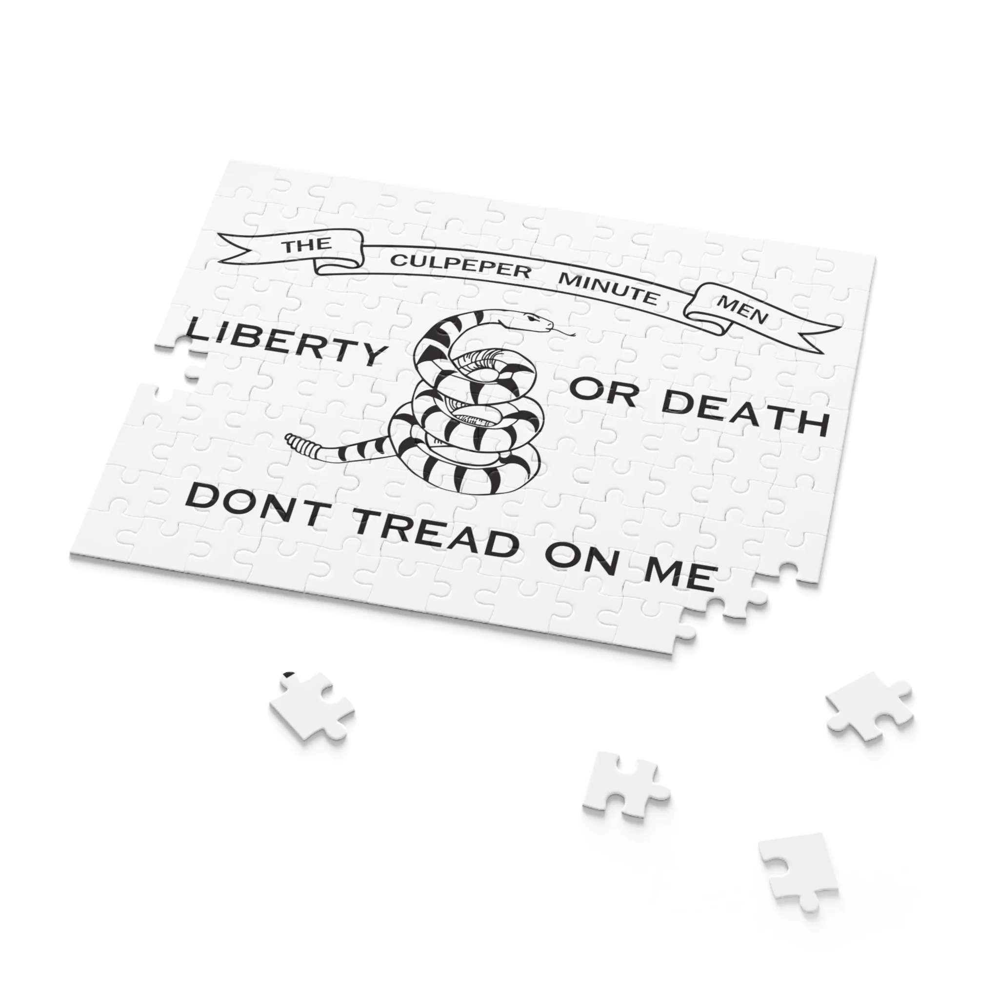The Culpeper Minute Men Flag Puzzle (120, 252, 500-Piece) - Image 7