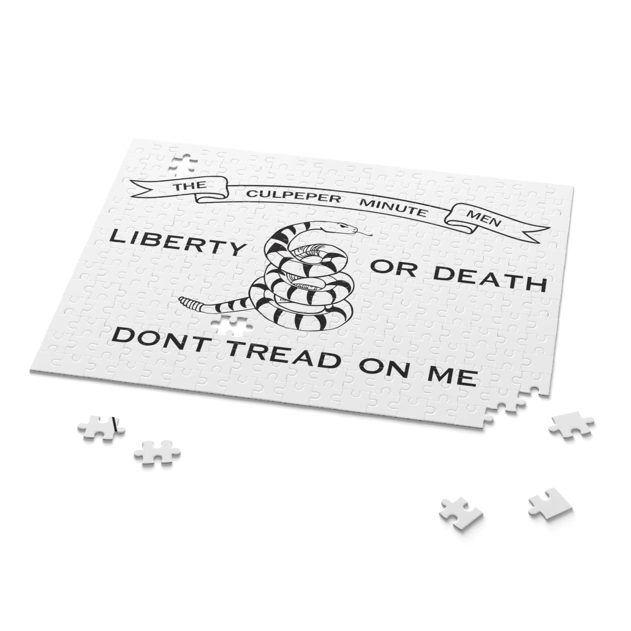 The Culpeper Minute Men Flag Puzzle (120, 252, 500-Piece) - Image 9