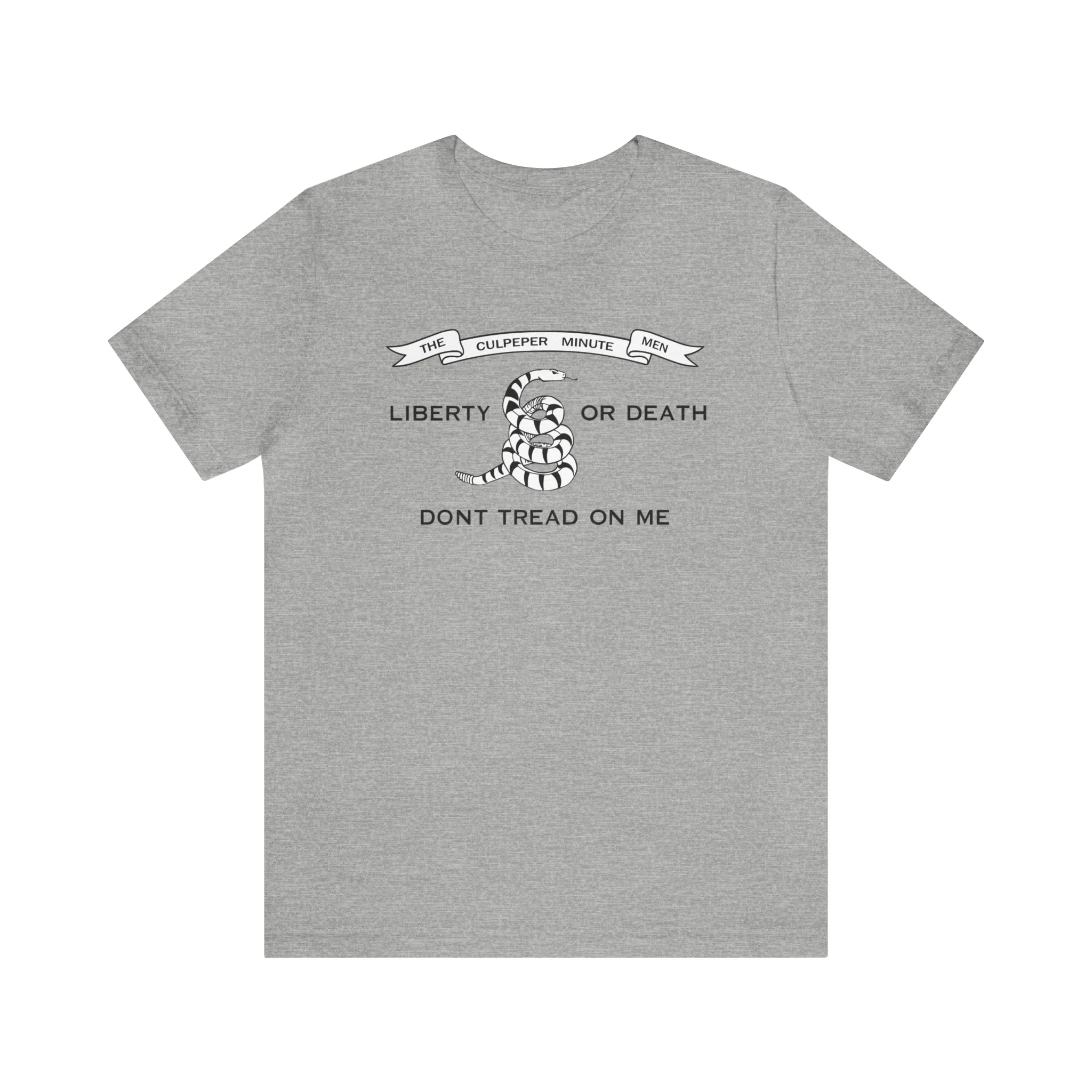 The Culpeper Minute Men Flag T Shirt: Bella + Canvas 3001 - Image 39