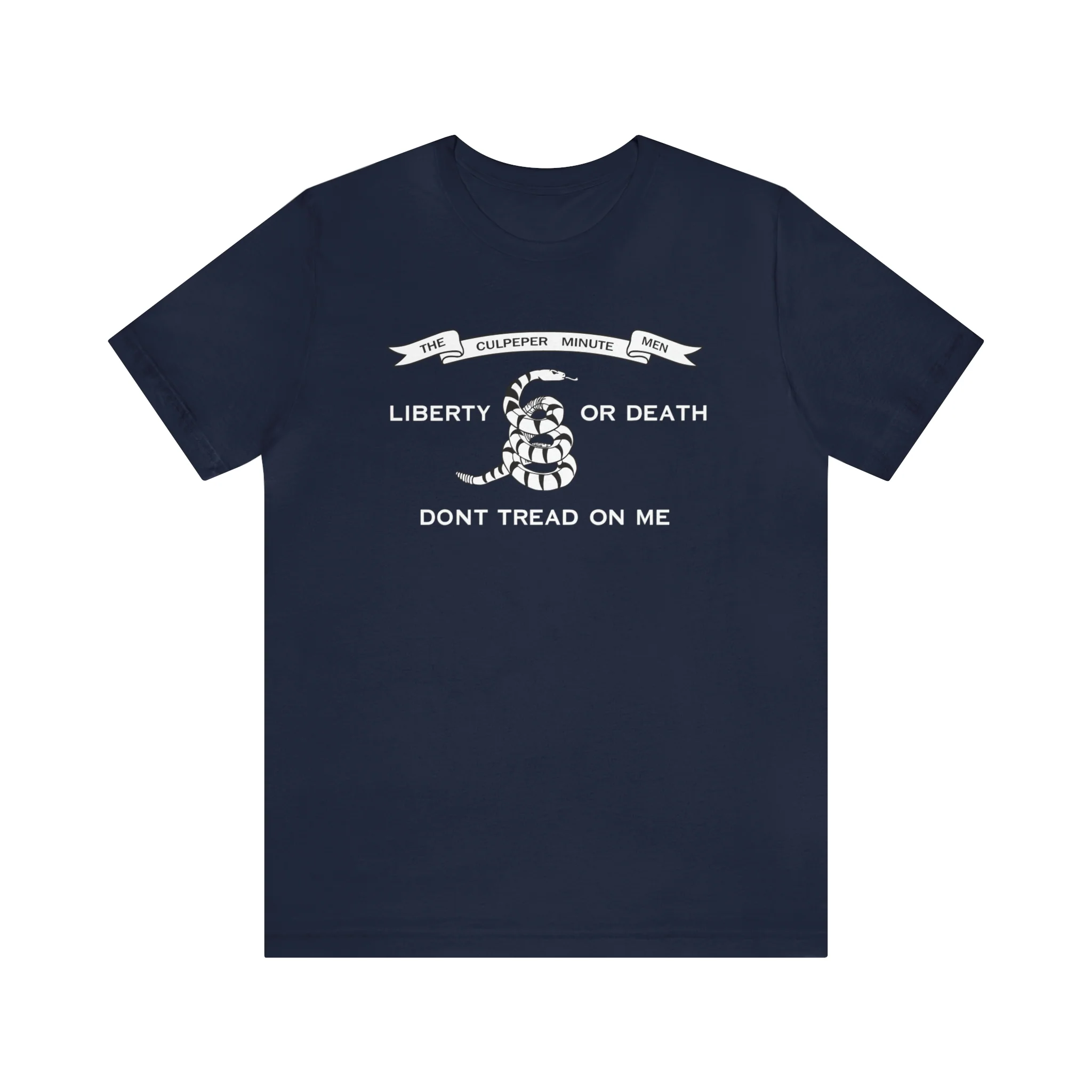 The Culpeper Minute Men Flag T Shirt: Bella + Canvas 3001 - Image 57