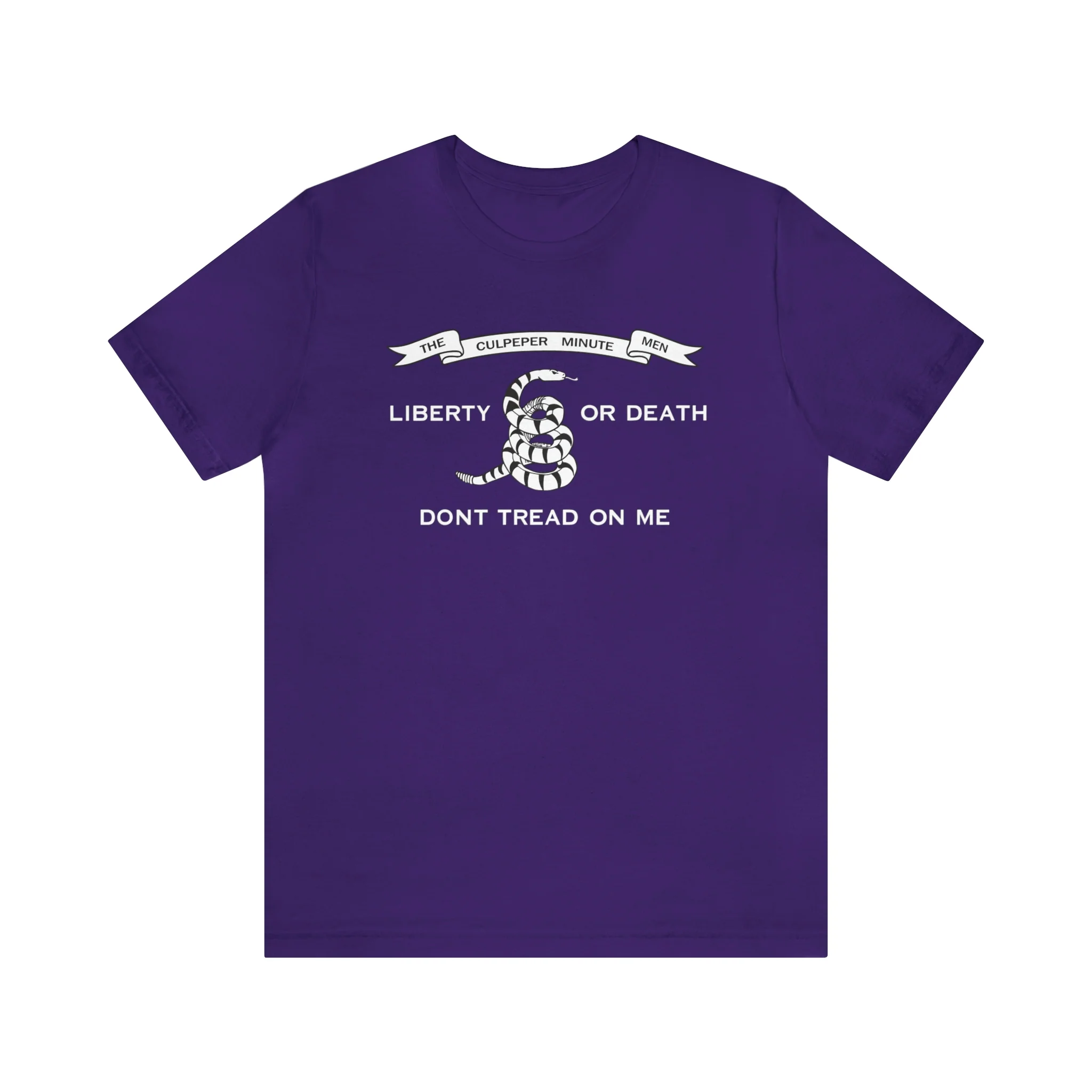 The Culpeper Minute Men Flag T Shirt: Bella + Canvas 3001 - Image 63