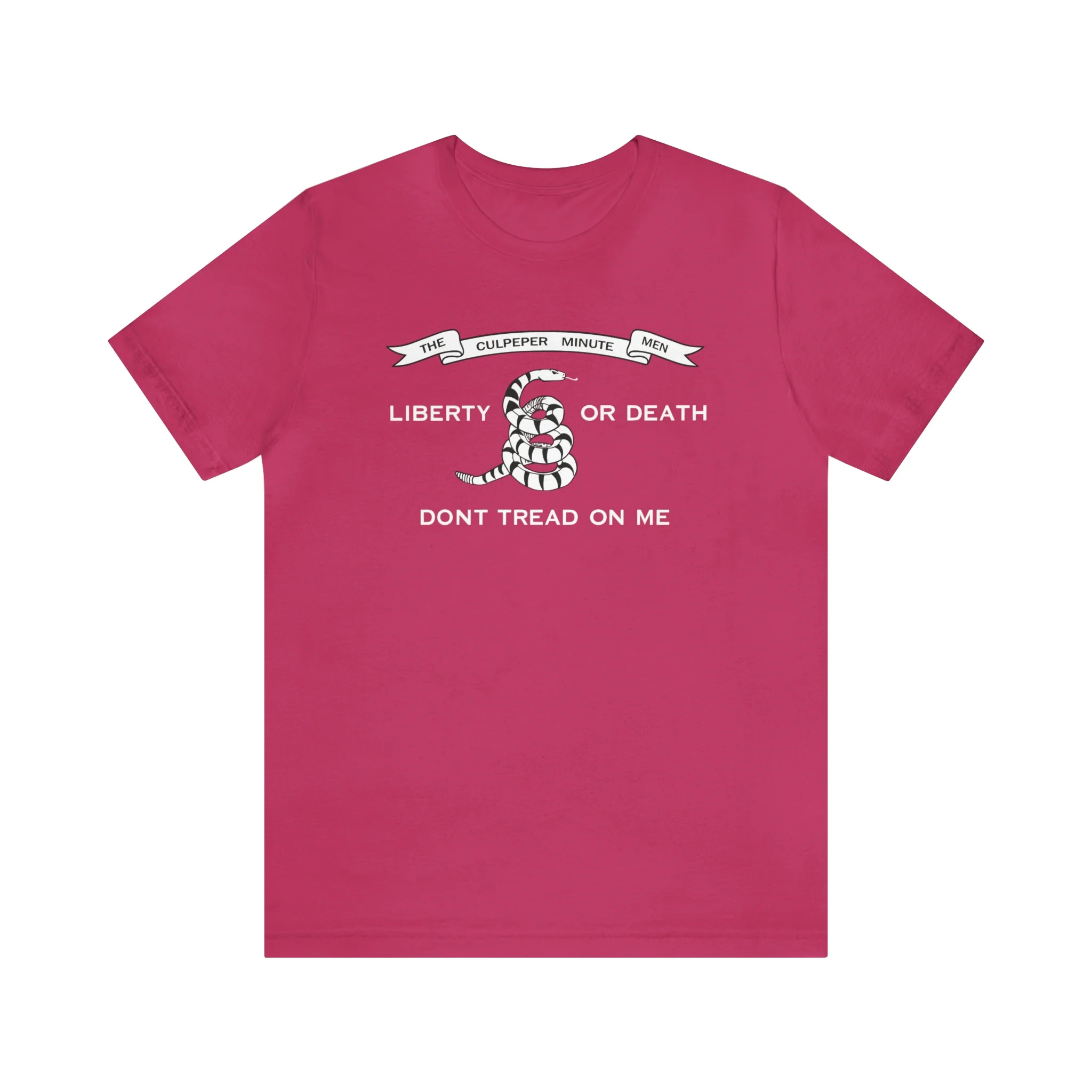 The Culpeper Minute Men Flag T Shirt: Bella + Canvas 3001 - Image 69