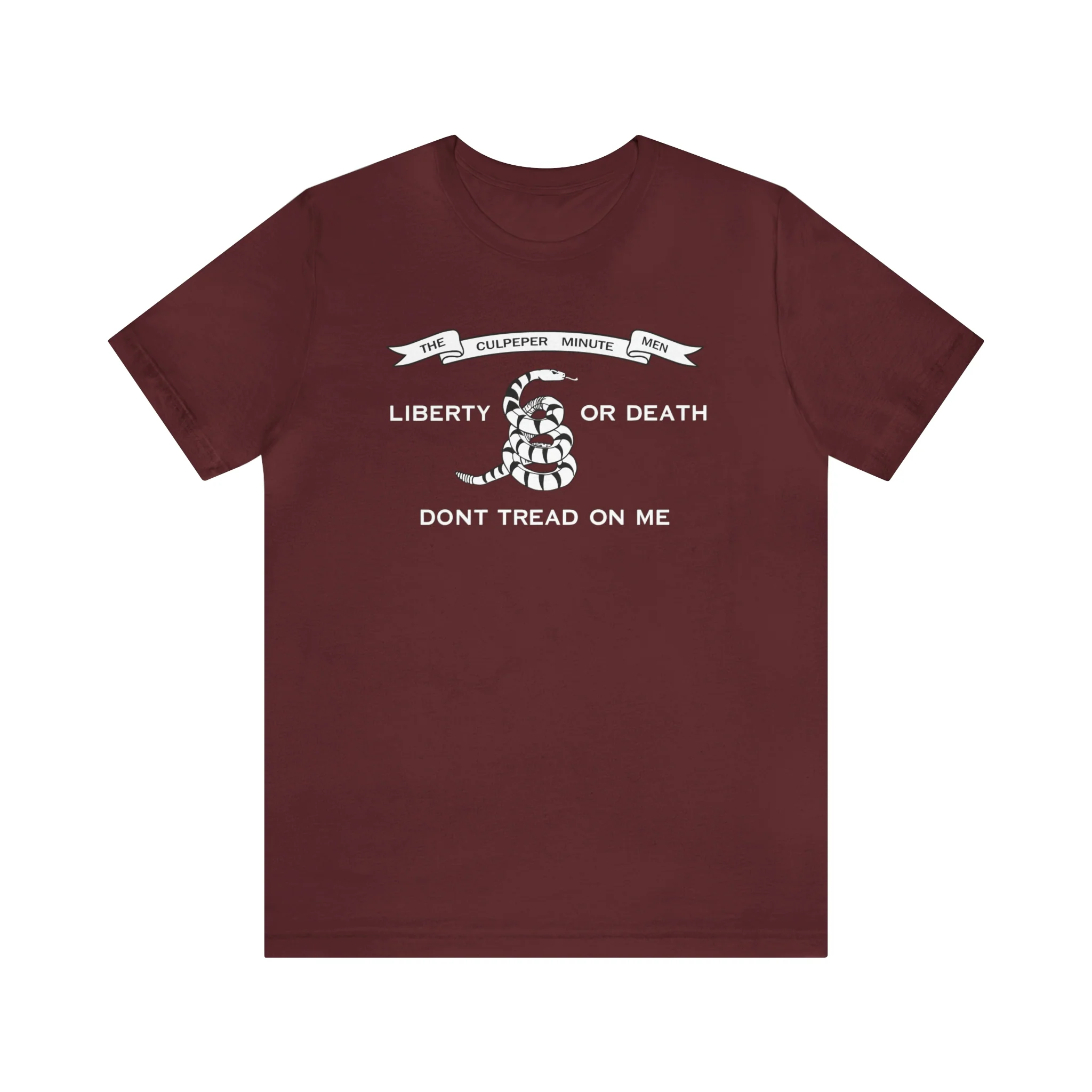 The Culpeper Minute Men Flag T Shirt: Bella + Canvas 3001 - Image 75