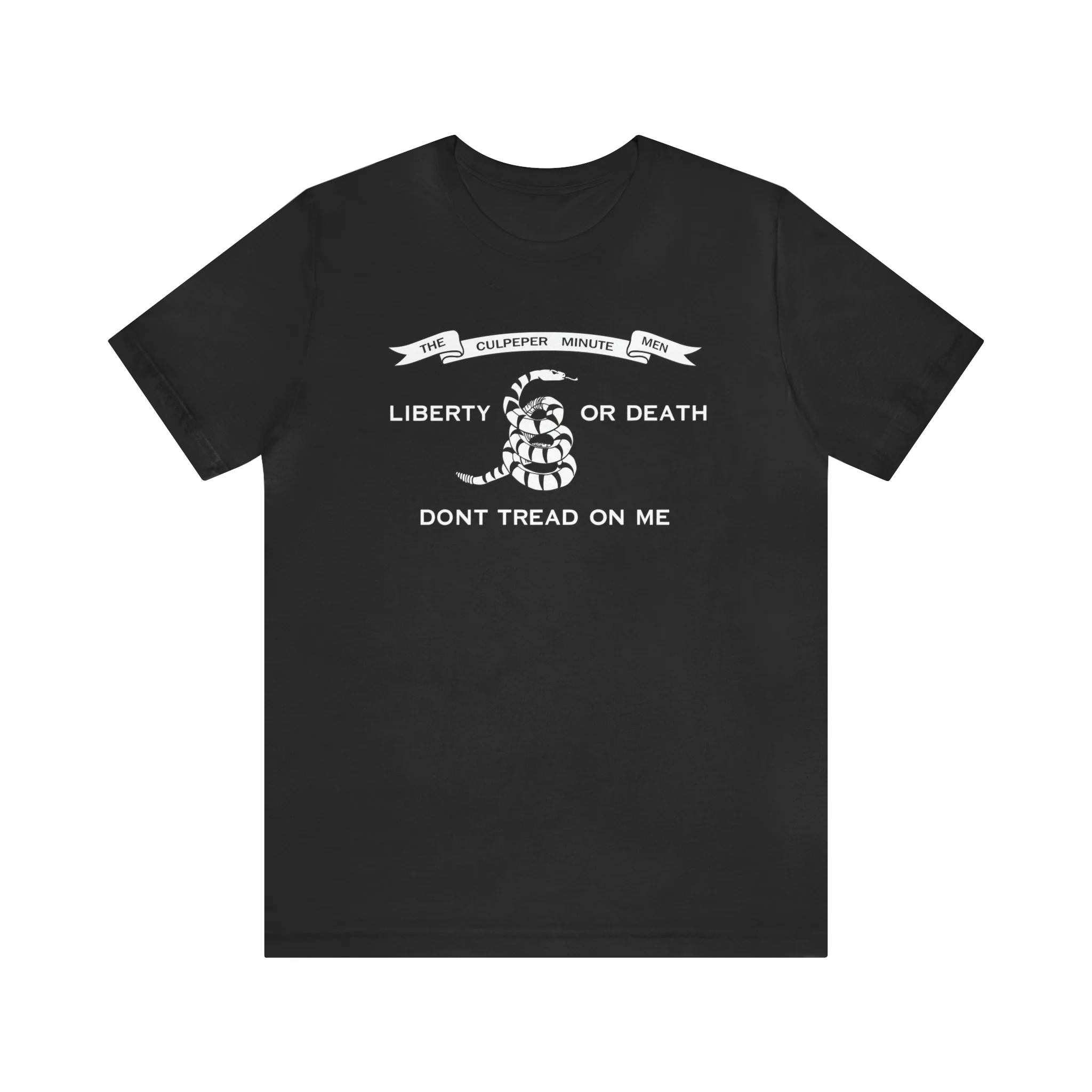 The Culpeper Minute Men Flag T Shirt: Bella + Canvas 3001 - Image 9