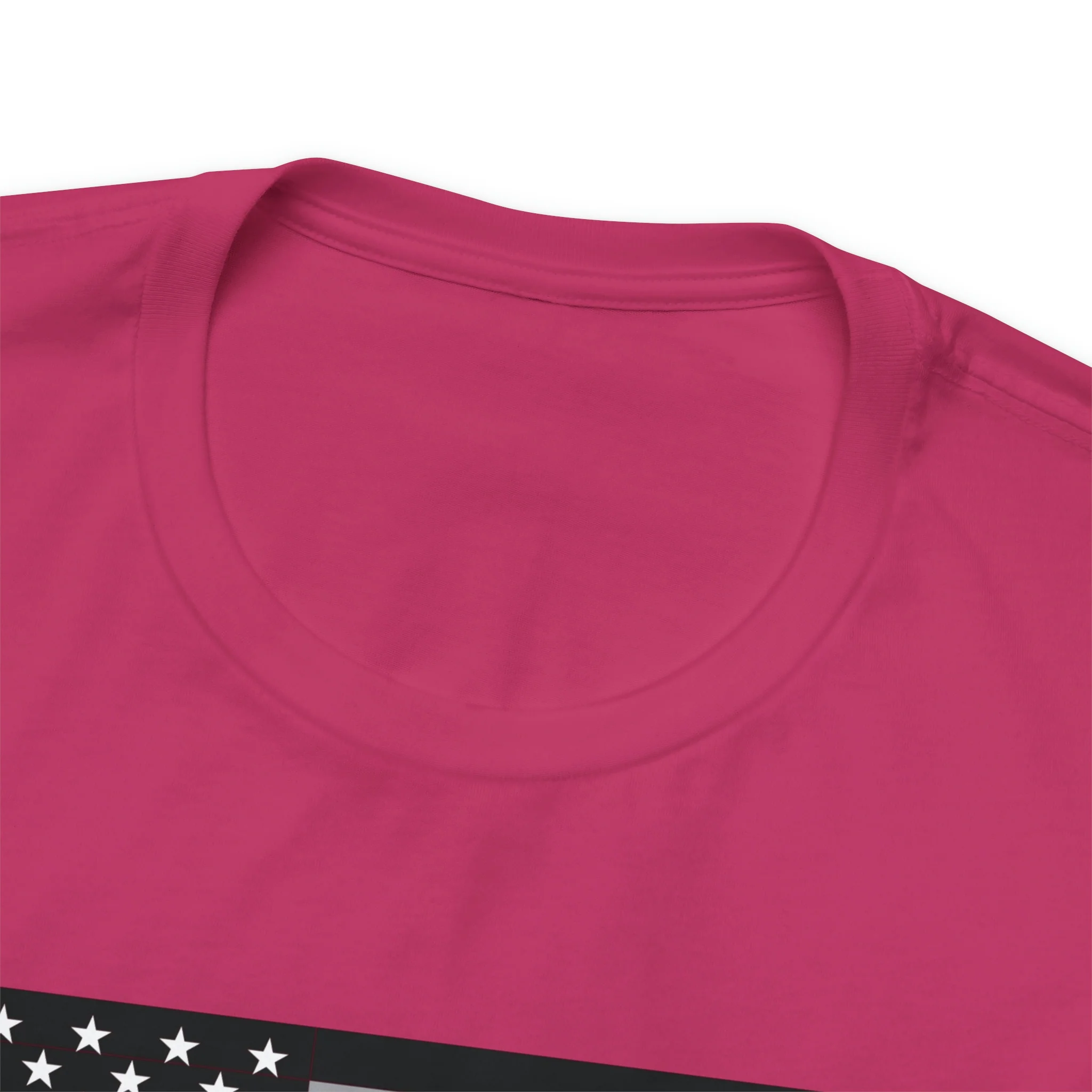 Thin Line USA Flag T Shirt: Bella + Canvas 3001 - Image 74