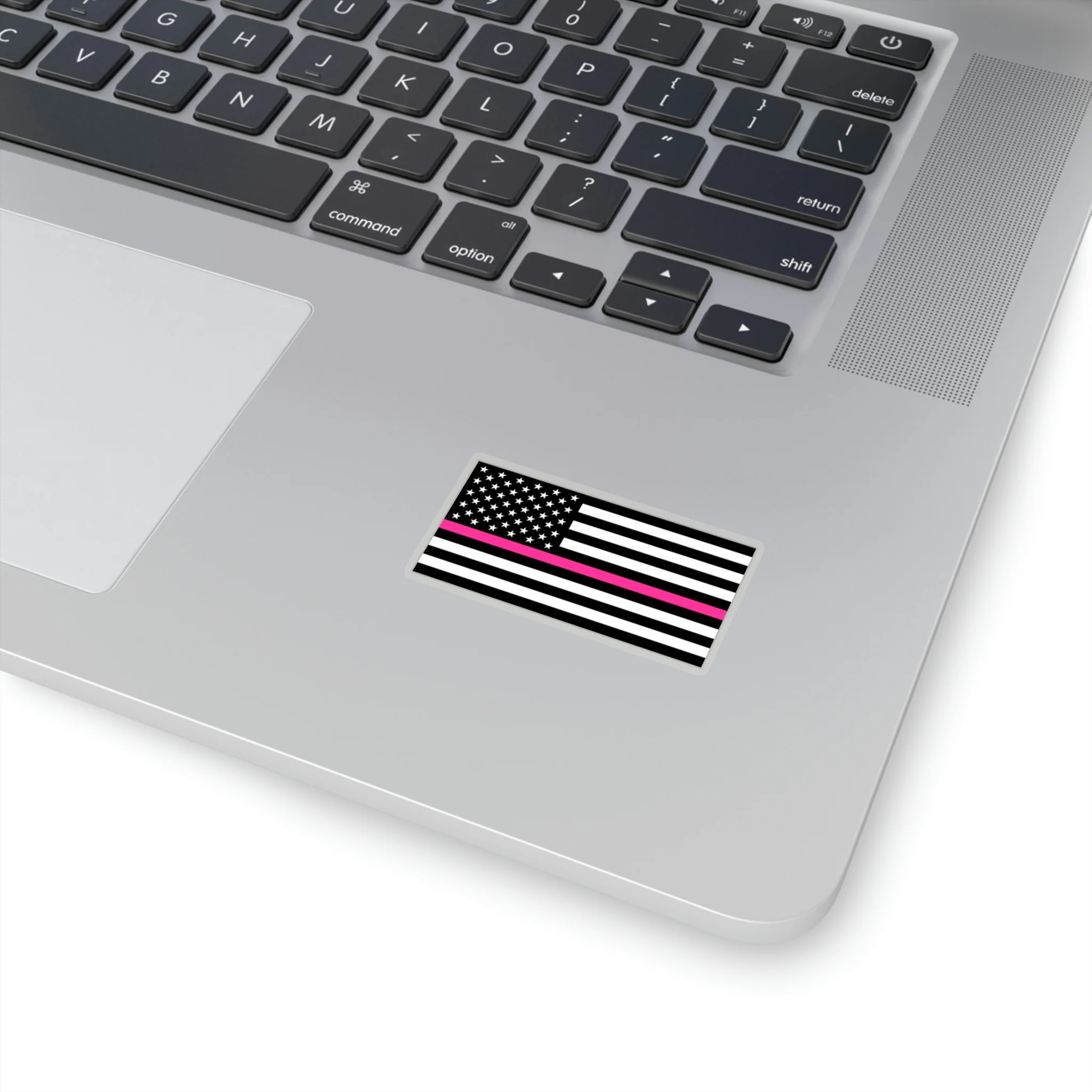 Thin Pink Line Flag Sticker - Image 2