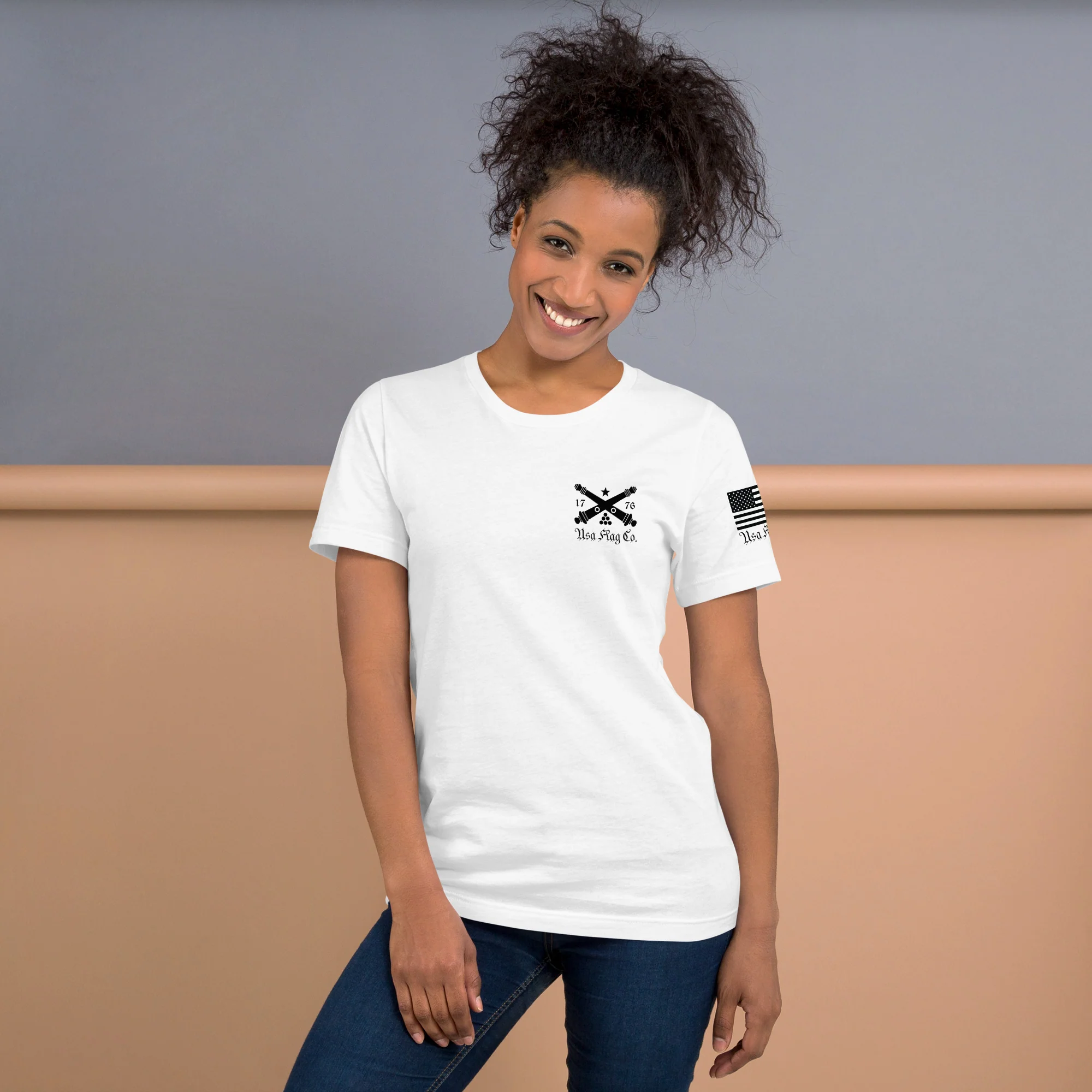 Troutman "Liberty or Death" Flag T-Shirt | DTG Print - Image 10