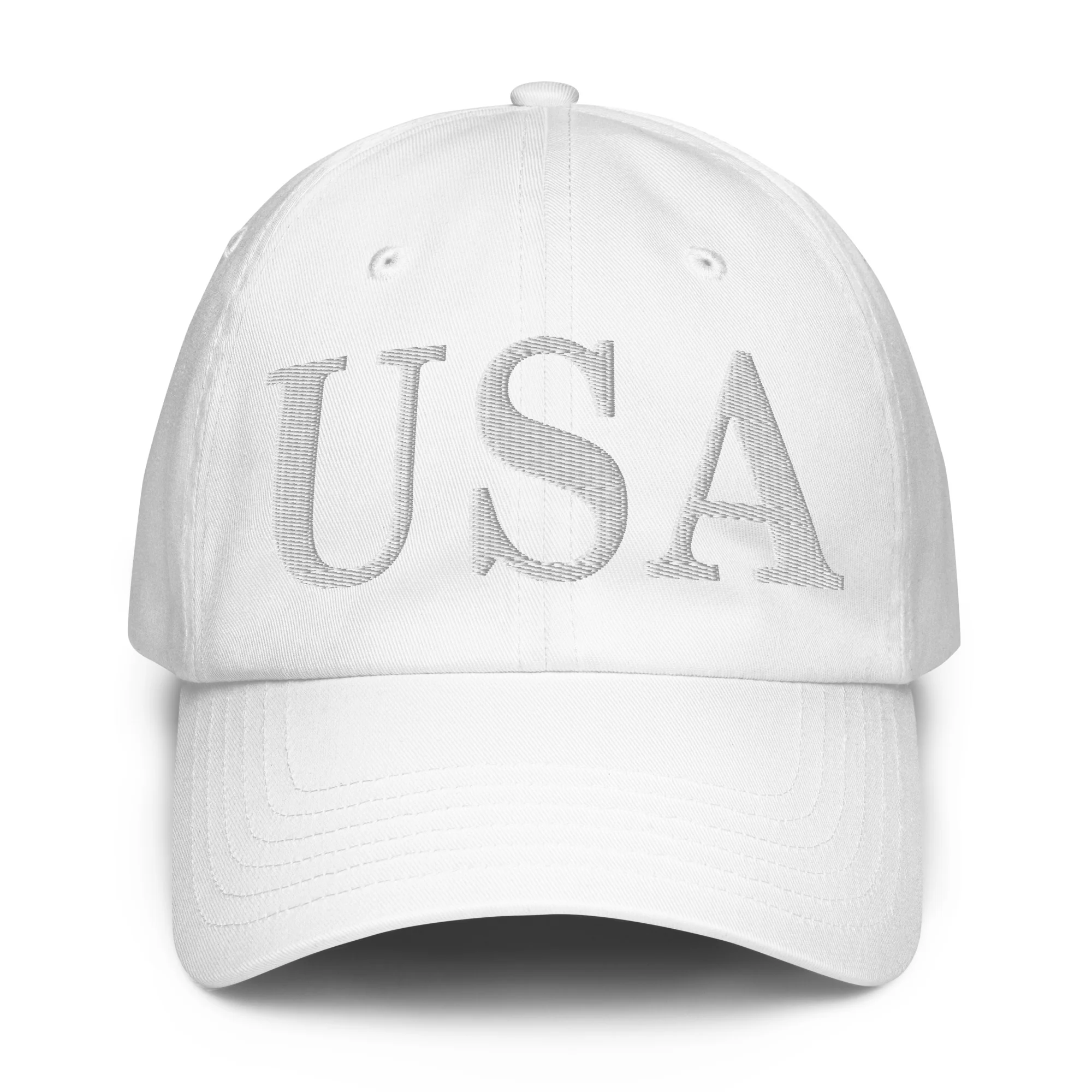 Under Armour® Dad Hat | White Embroidered USA - Image 35