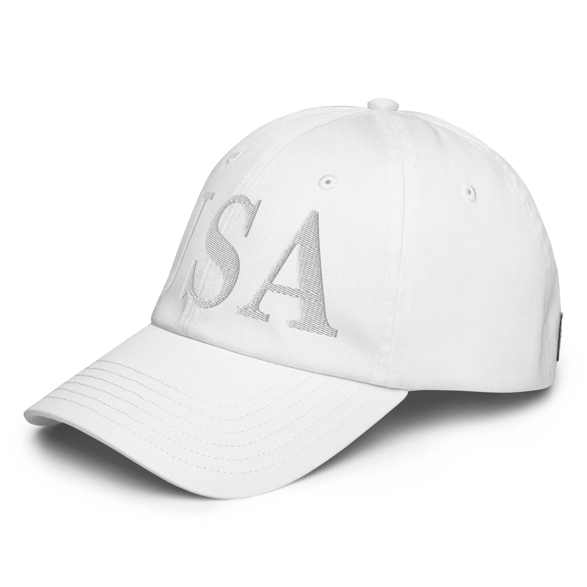 Under Armour® Dad Hat | White Embroidered USA - Image 37