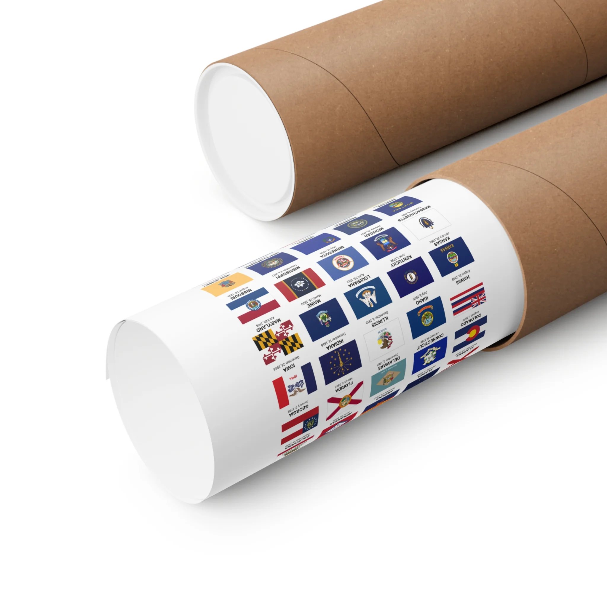 The Ultimate U.S. State Flags Poster - Image 19