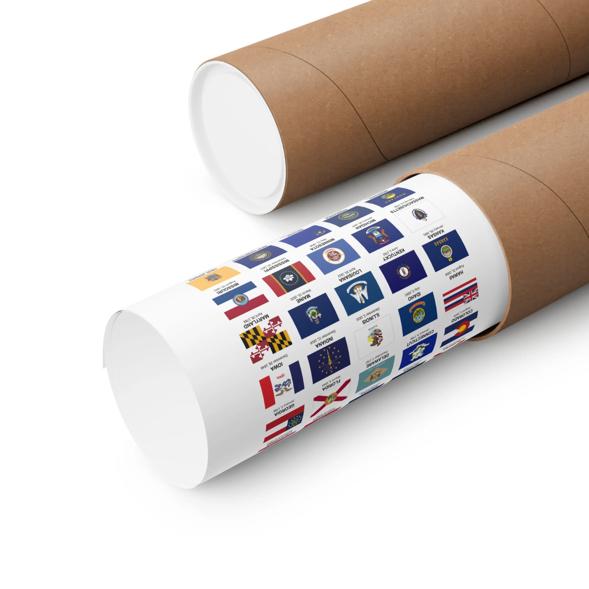 The Ultimate U.S. State Flags Poster - Image 23