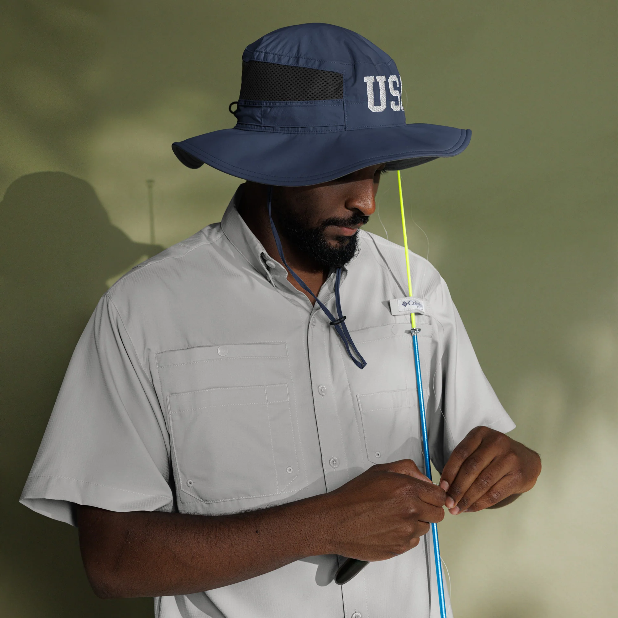USA Columbia Booney Hat (Embroidered) - Image 11