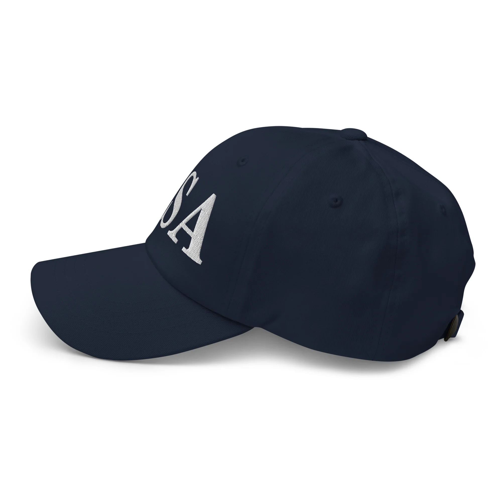 Dad Hat - USA Dad Hats (White Embroidered) - Image 11