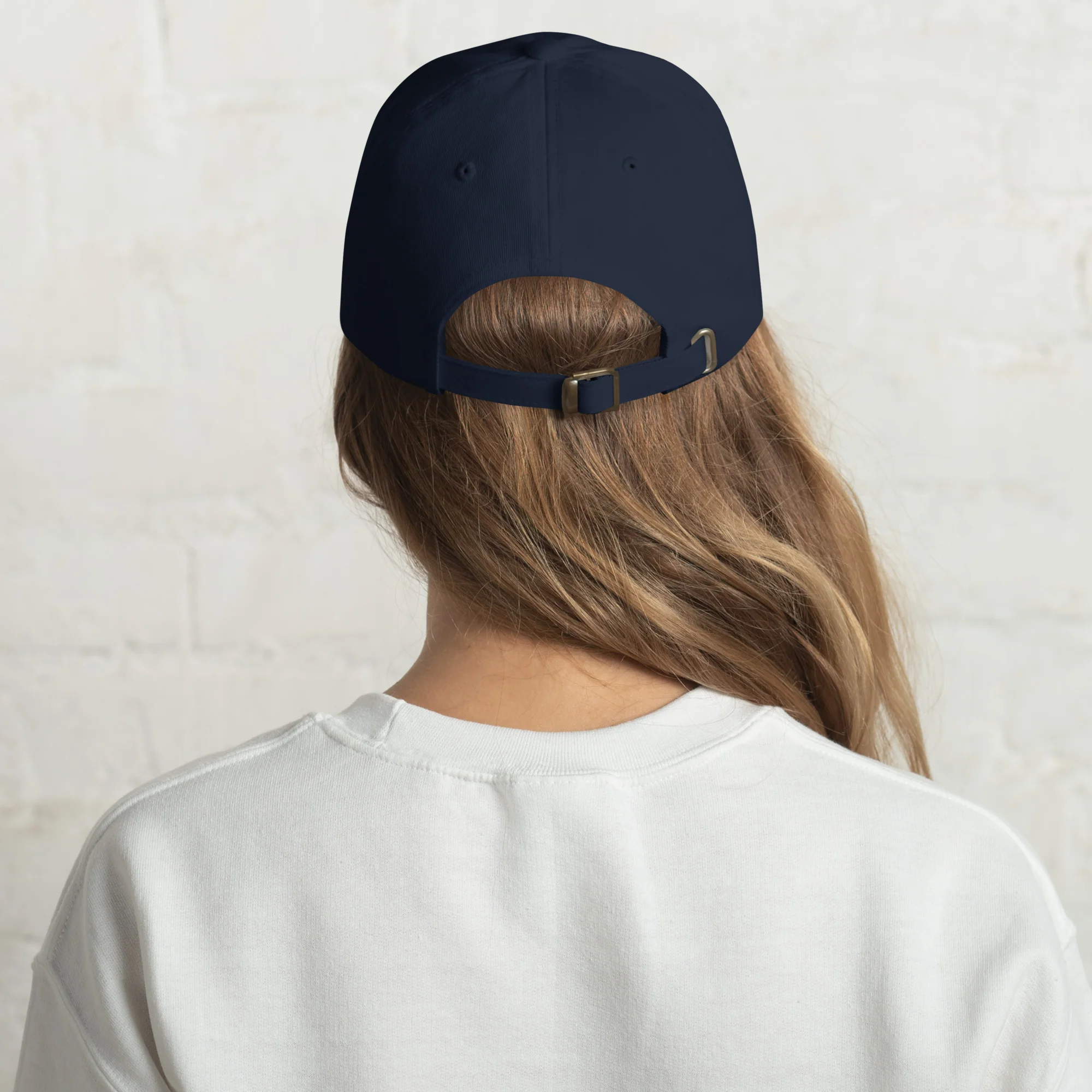Dad Hat - USA Dad Hats (White Embroidered) - Image 3