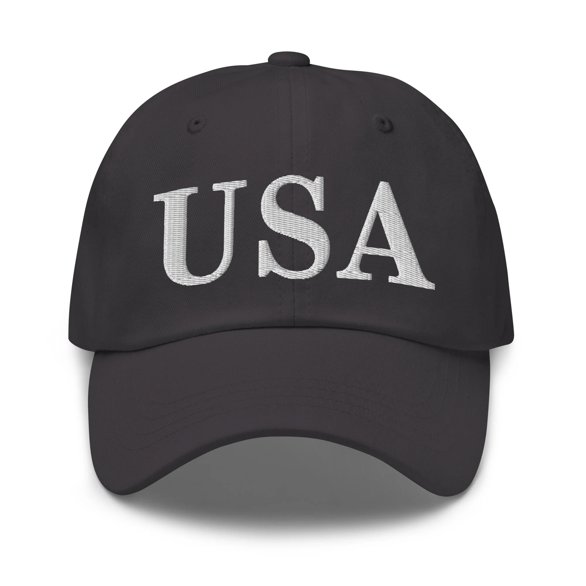 Dad Hat - USA Dad Hats (White Embroidered) - Image 32