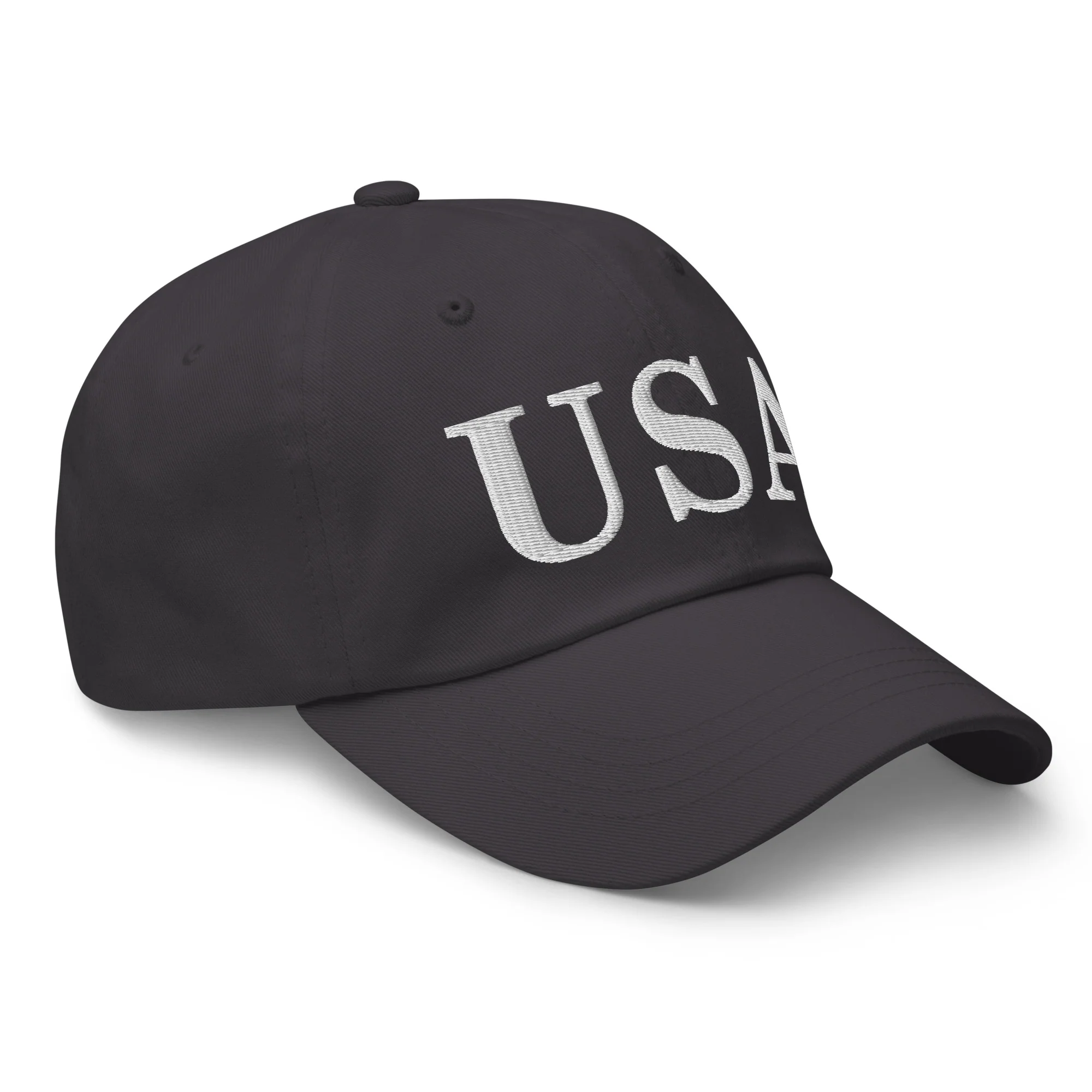 Dad Hat - USA Dad Hats (White Embroidered) - Image 33